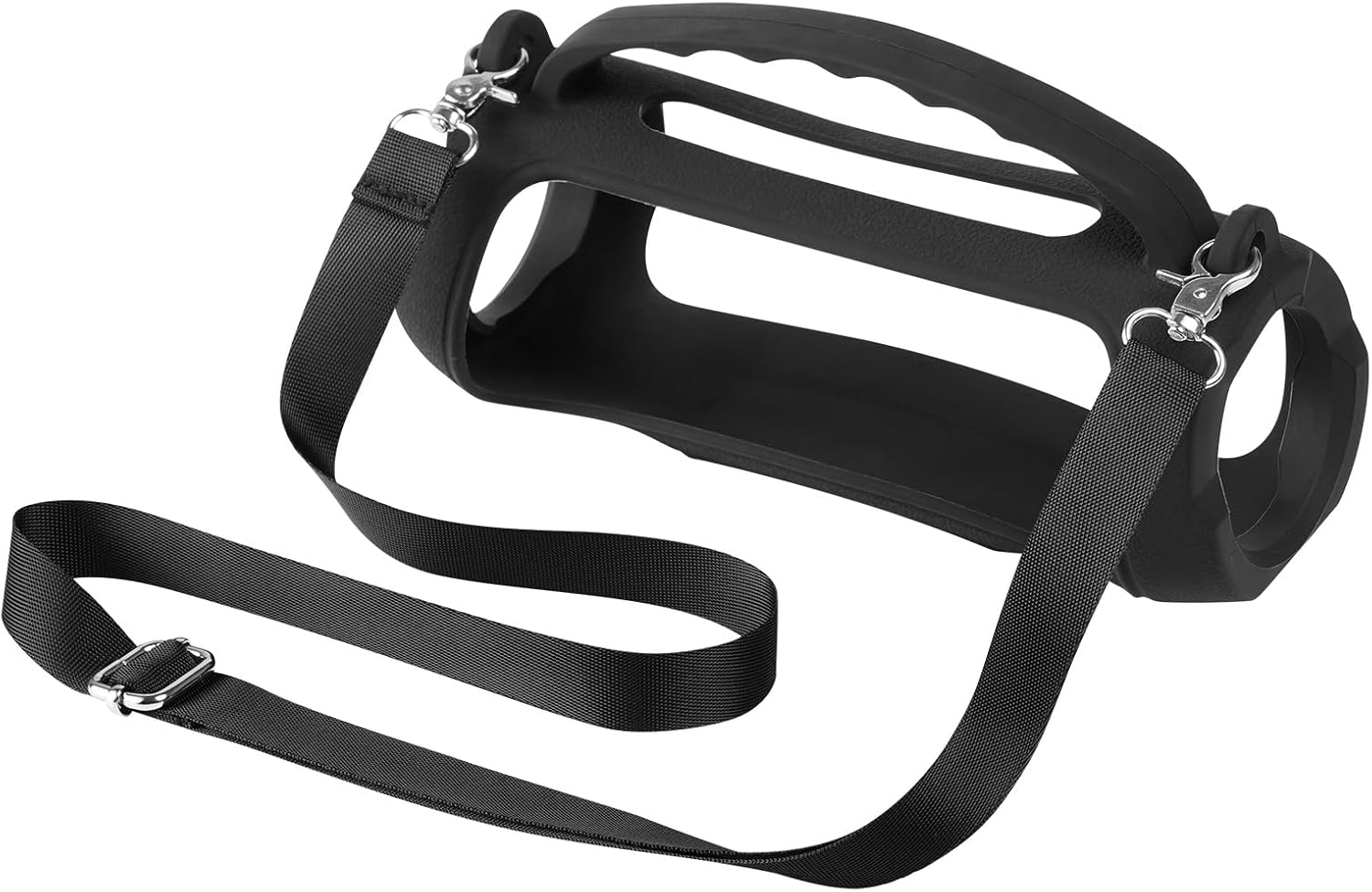 Silicone Case Compatible with JBL Charge 5 Portable Waterproof Bluetooth Speaker (Black) - Image 7