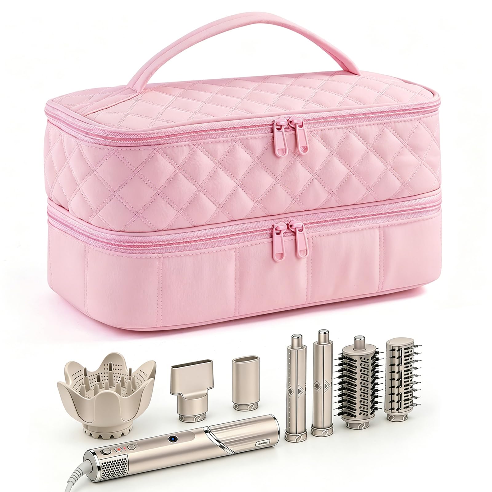 Hair Travel Carrying Case Compatible with Shark Flex Style/Dyson Airwrap