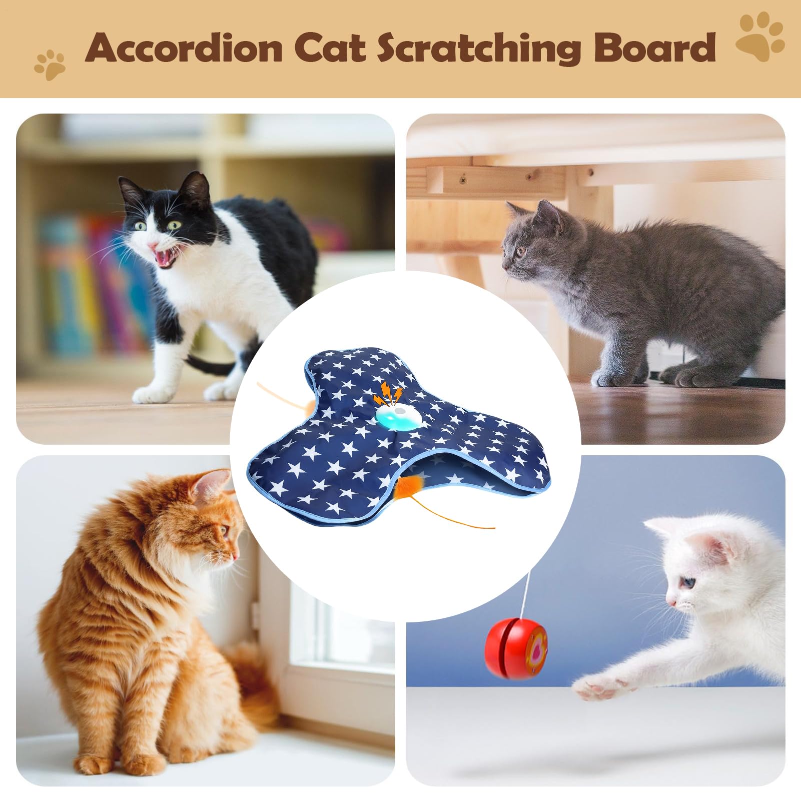 pour Chat – Interactive, Souris en Peluche pour Chats, engageant Le Plaisir de rebondir, favorise l'exercice de Stimulation mentale, Meilleurs Accessoires de Jeu pour Animaux de