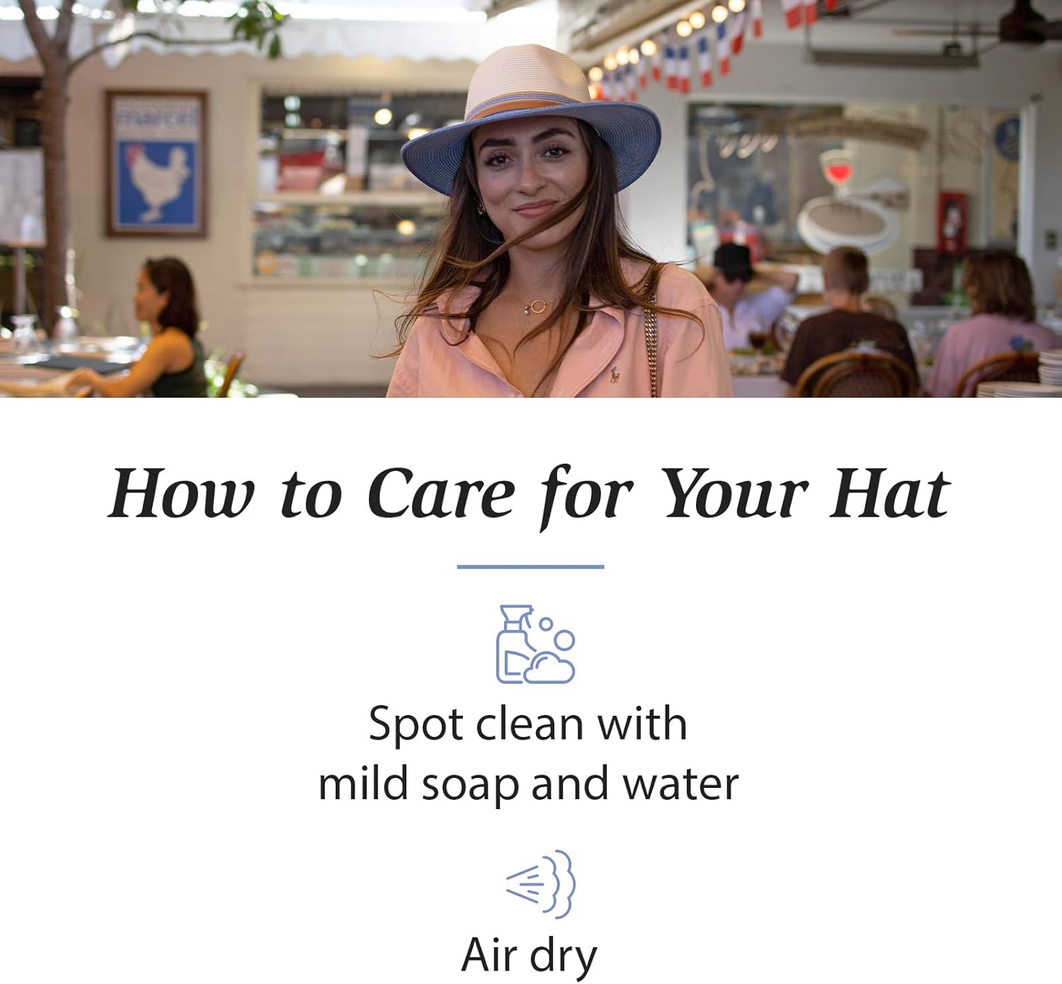 Wallaroo Women’s Kristy Fedora– UPF 50+ UV Protection | Wide Brim, Packable & Adjustable |Petite or Medium - Image 6