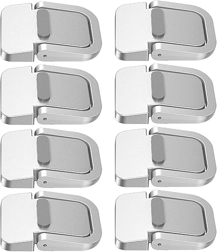 Miniatura 9 de 8pcs Keyboard Lift Brackets Self-Adhesive Laptop Feet Riser Portable Invisible Computer Keyboard Stand - Mini Desktop Riser for Home Office