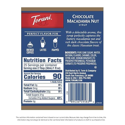 Miniatura 10 de Torani Jarabe vainilla 254 onzas paquete de 4