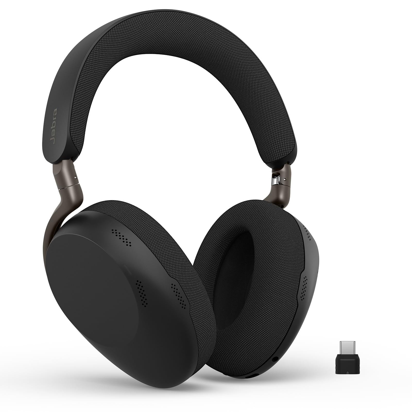 Photo 1 of Jabra Evolve3 85 Over-Ear Wireless Bluetooth Headset with Microphone for Work, USB-C, AI Voice Call Technology, Adaptive Active Noise Cancellation, 25-Hour Battery, Works with Meeting Apps, Black