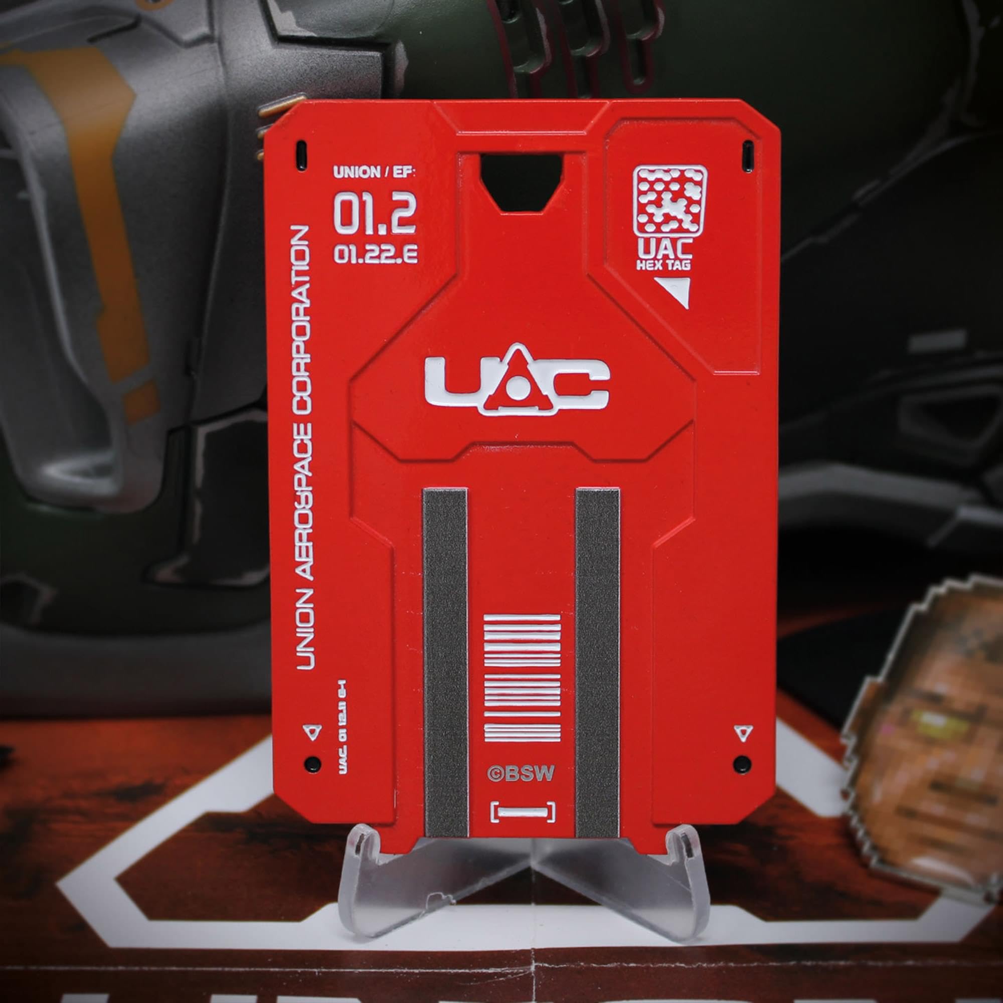 Amazon.com: DOOM Limited Edition Replica Key Card : Video Games