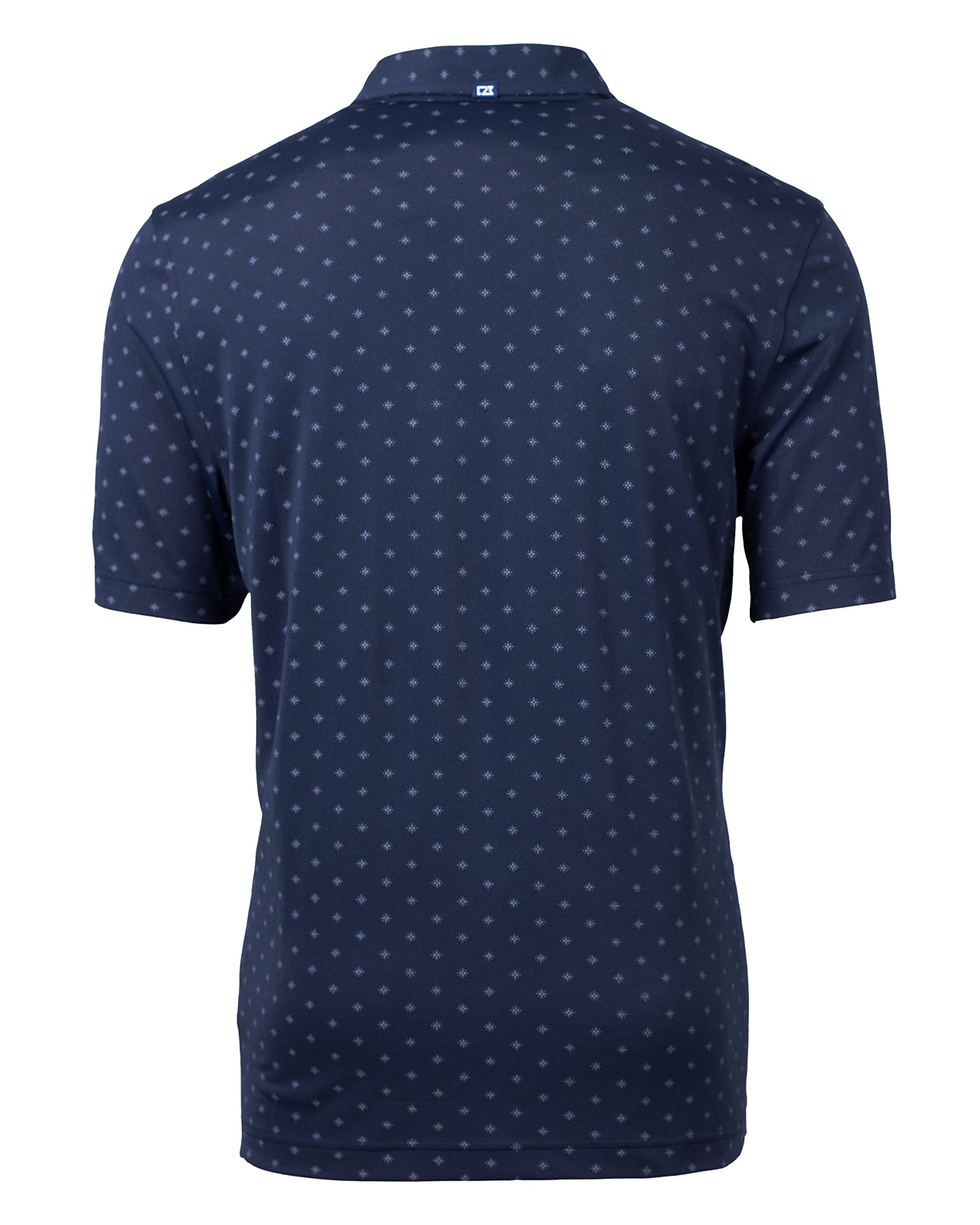 Cutter & Buck Virtue Eco Polo de Piqué con Estampado de Azulejos Camisa Hombre