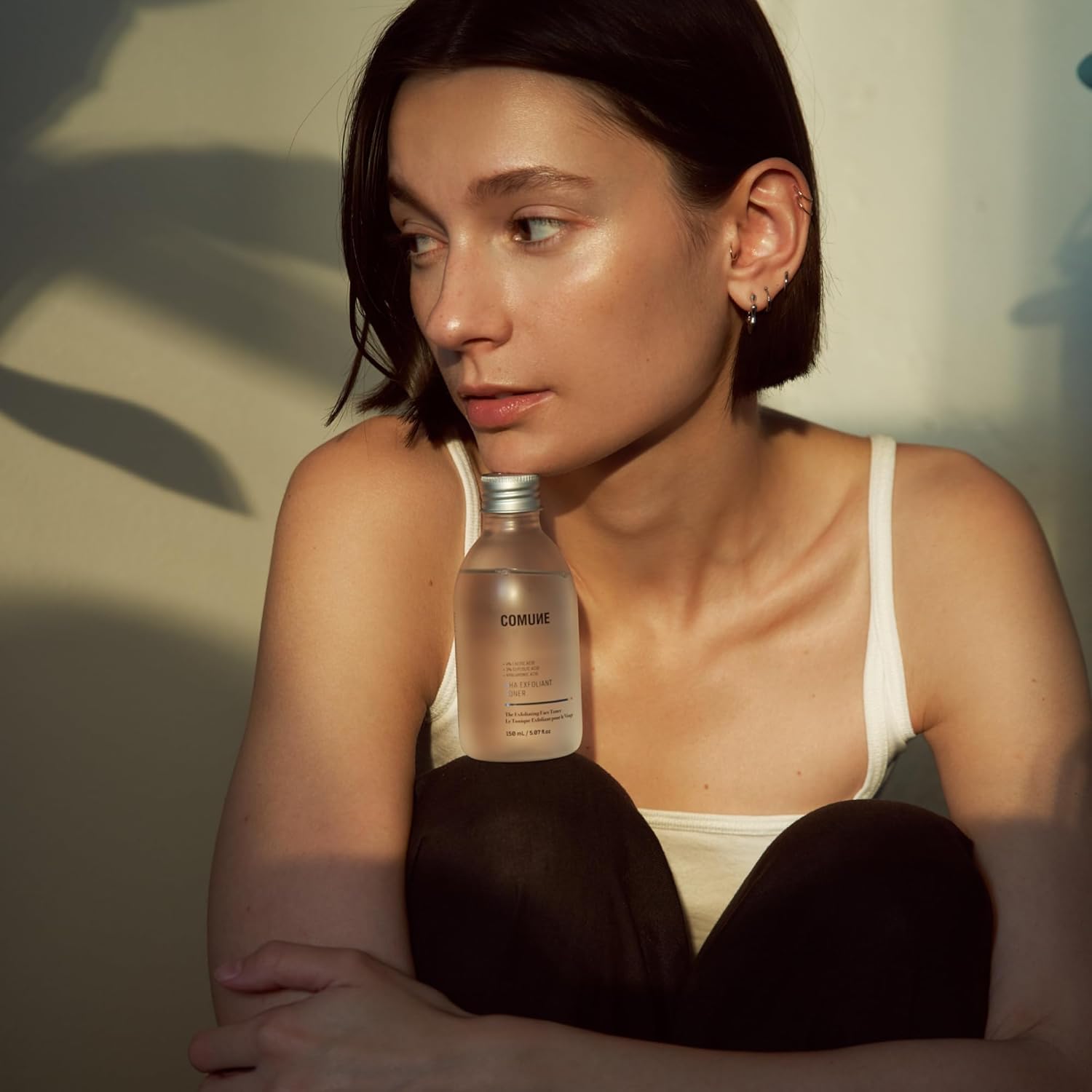 COMUNE AHA Exfoliant Toner - Leave-On Liquid Exfoliant 6% Lactic Acid, 3% Glycolic Acid + Hyaluronic Acid | Gently Exfoliates Dead Cells, Unclogs Pores & Smooths While Hydrating | 150 mL / 5.07 fl.oz - Image 7