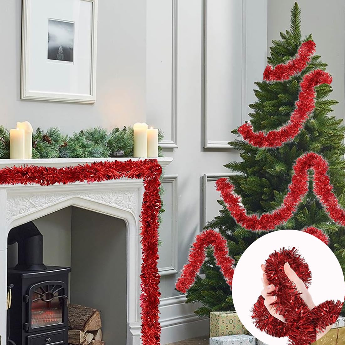 Kerstslingers - Beige - Kunststoffen - Intratuin - Buiten Kerstslingers - Beige - Kunststoffen - Intratuin - Buiten