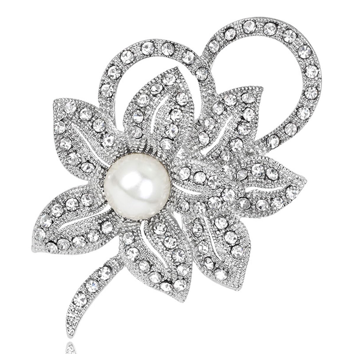 FAIRYGATE Anti Exposure Fixed Brooches Women Unisex Vintage Rhinestone Office Party Brooch Pins Lapel Pin Dress Suit Accessories Boutonniere — view 43