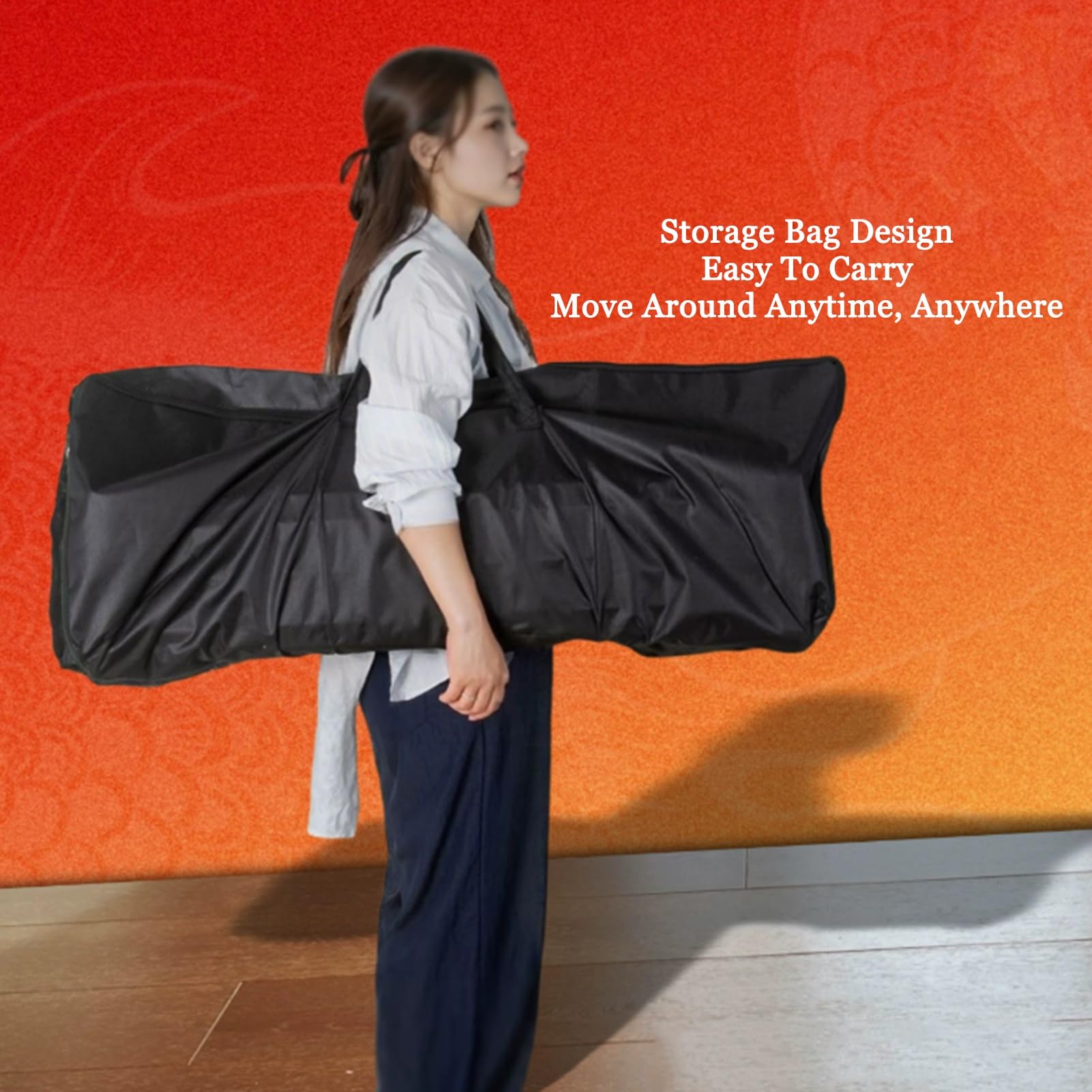 Caballete plegable resistente, banco de trabajo portátil con almohadillas ajustables, capacidad de 2100 kg, patas de apoyo fuertes, estación de trabajo duradera (225 x 60,5 x 73 cm)