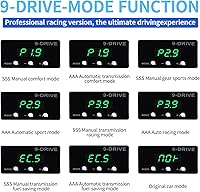 Vista 5 de Controlador de Respuesta del Acelerador, Acelerador Electrónico Inteligente de Carrera de 9 Modos y 9 Mandos para Camiones Ford F250 F350 F450 F550