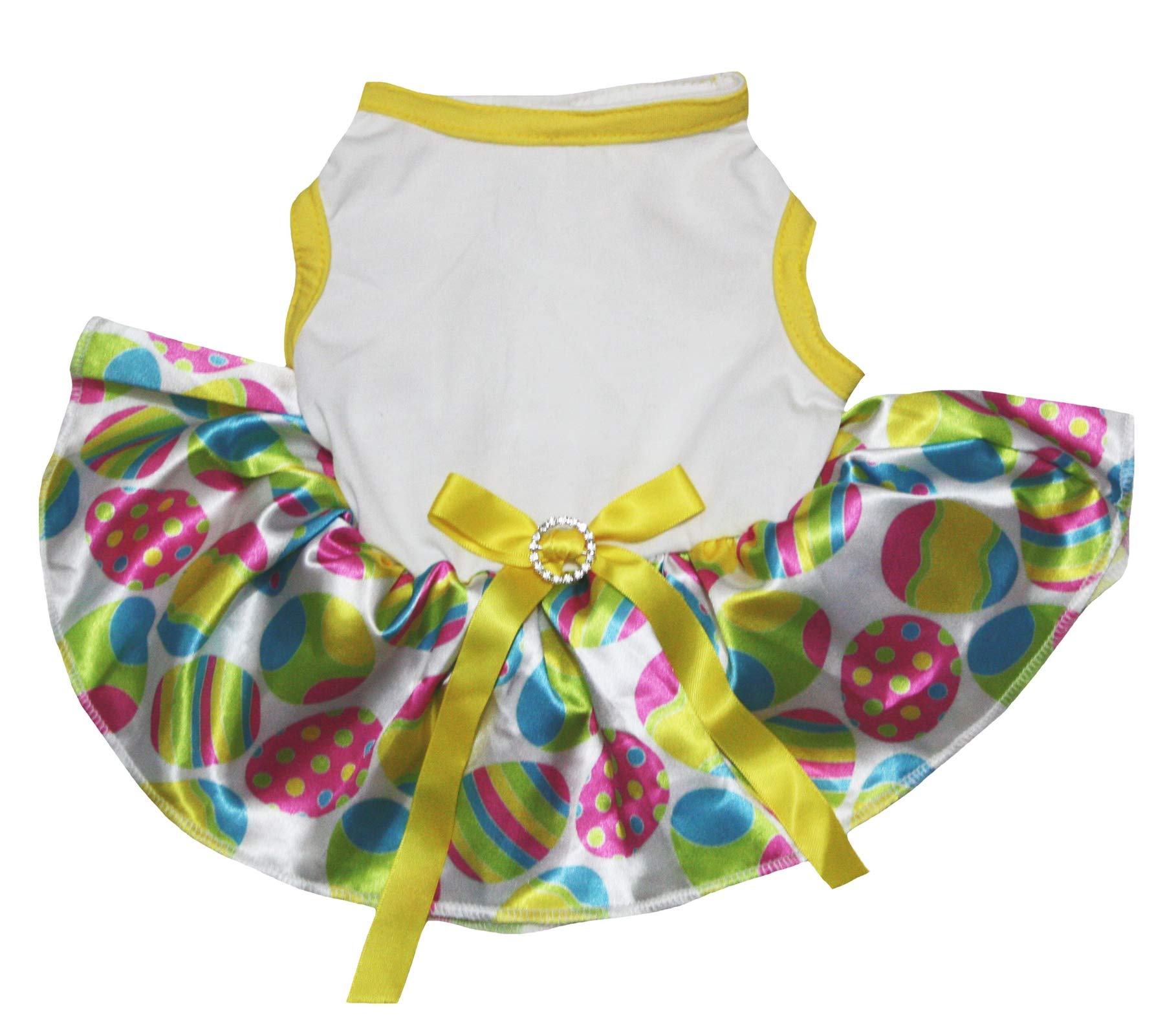 Robe pour chien motif œufs de Pâques pour célébrer le printemps en famille