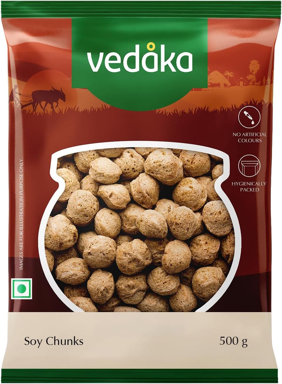 Vedaka Soya Chunks, 500 g