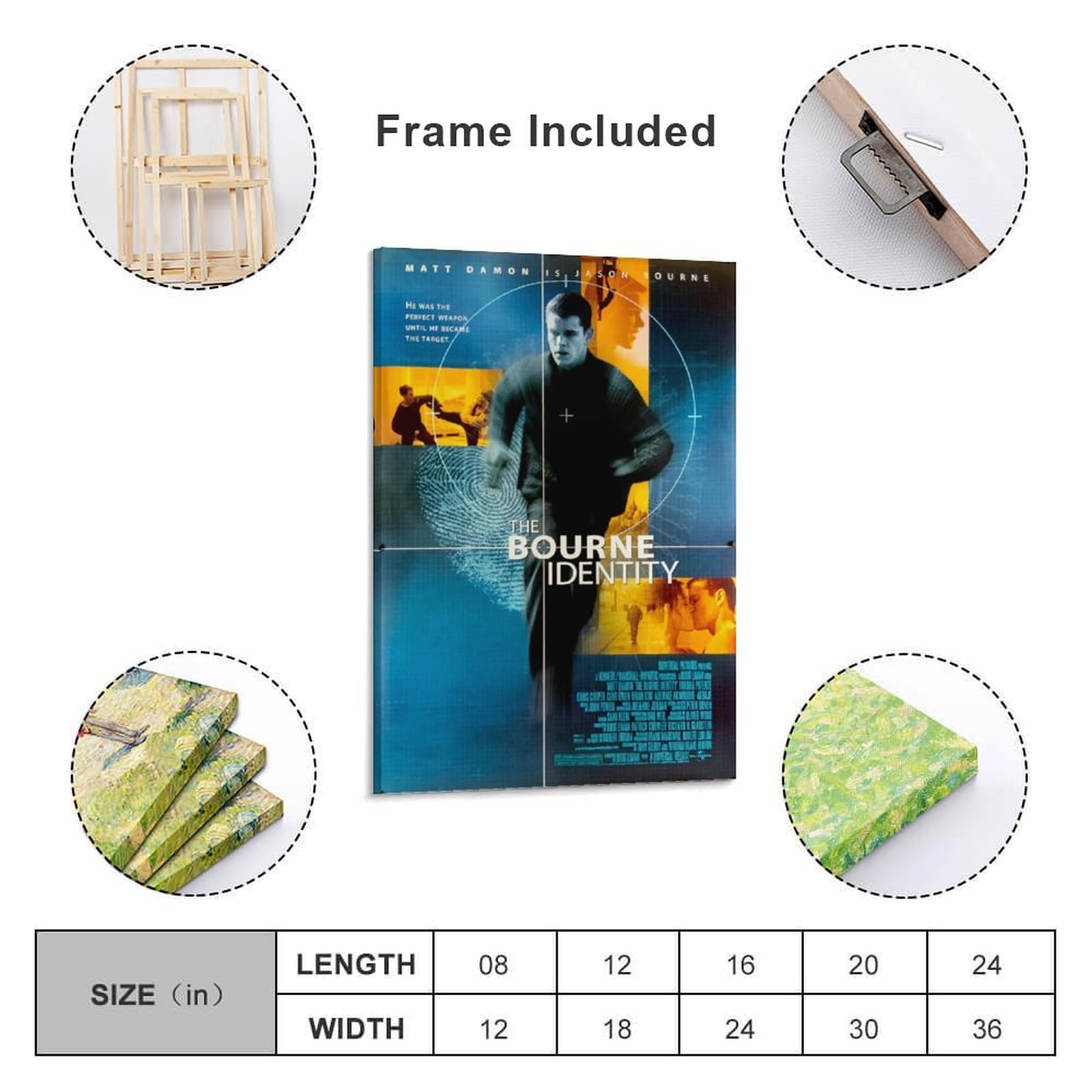 ボーンアイデンティティ サイン入りポスター Amazon.co.jp: The Bourne Identityボーン・アイデンティティー