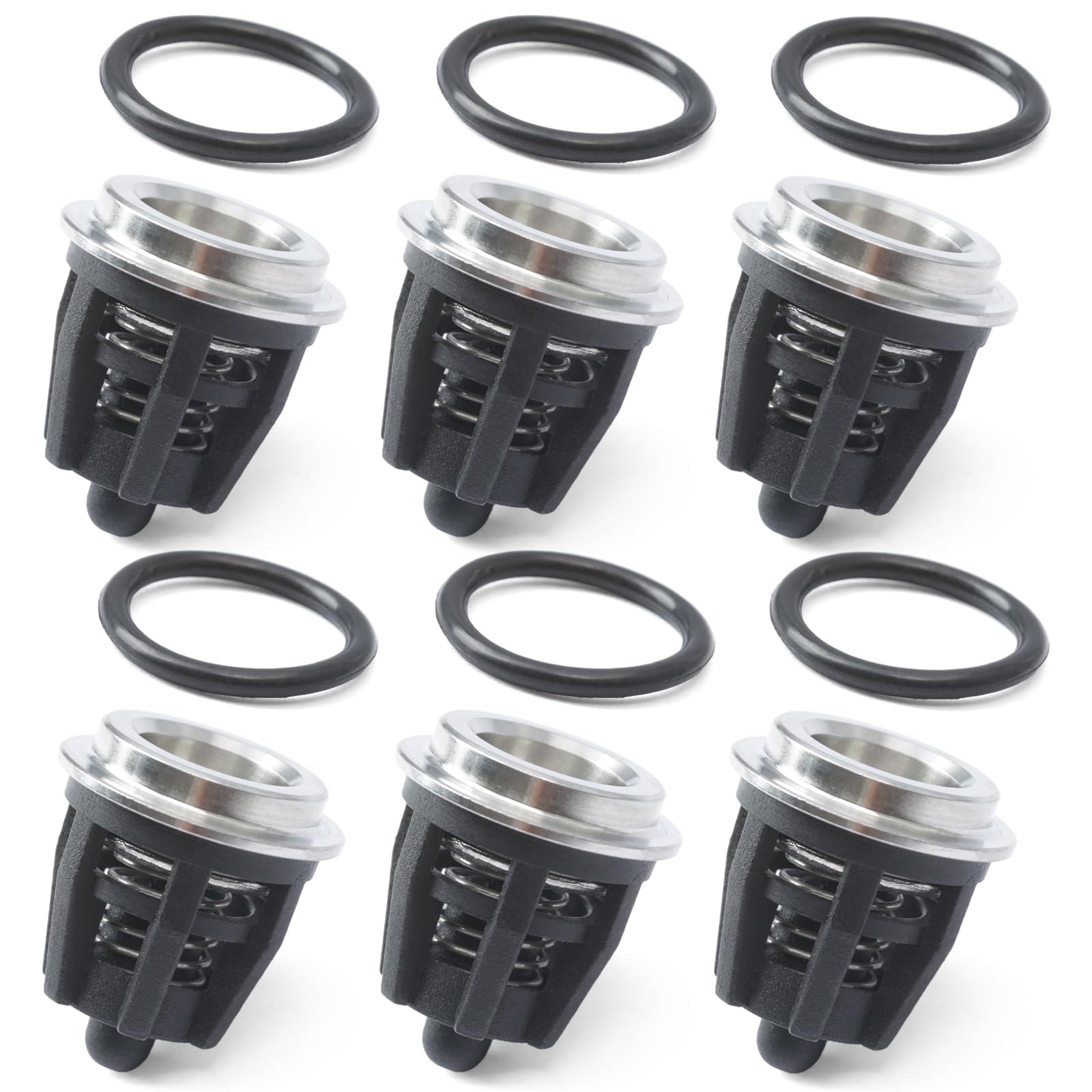 Kit de válvula de retención de bomba de lavado a presión 70-0009 de repuesto para Mi-T-M para InterPump 47 49 50 51 Series 758-543 36.7032.01 Kit01 K01, reemplaza 700009