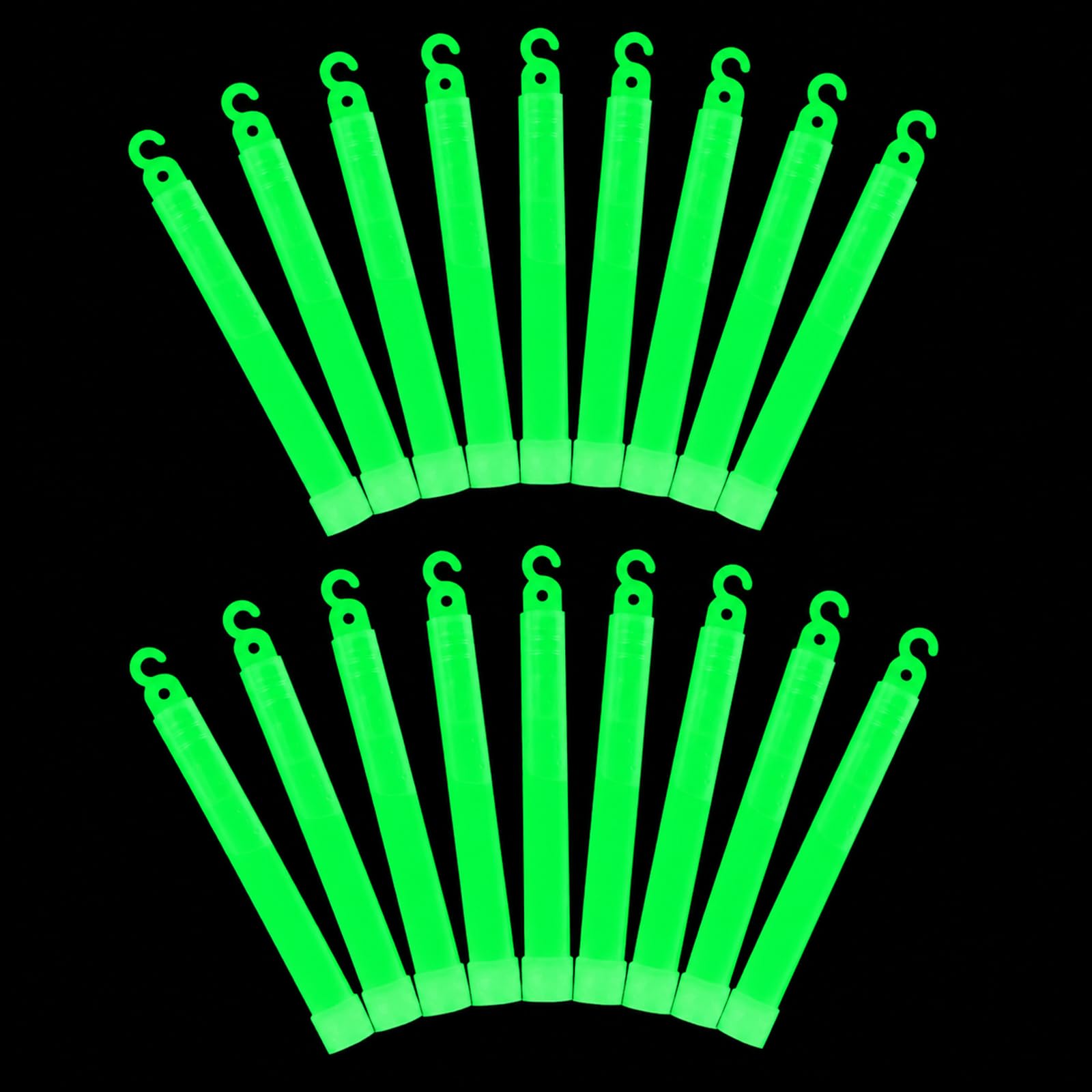 Kangtaixin HELLE Knicklichter - Power Leuchtstab in 6 Farben für Party, Festival, Camping oder Geburtstag