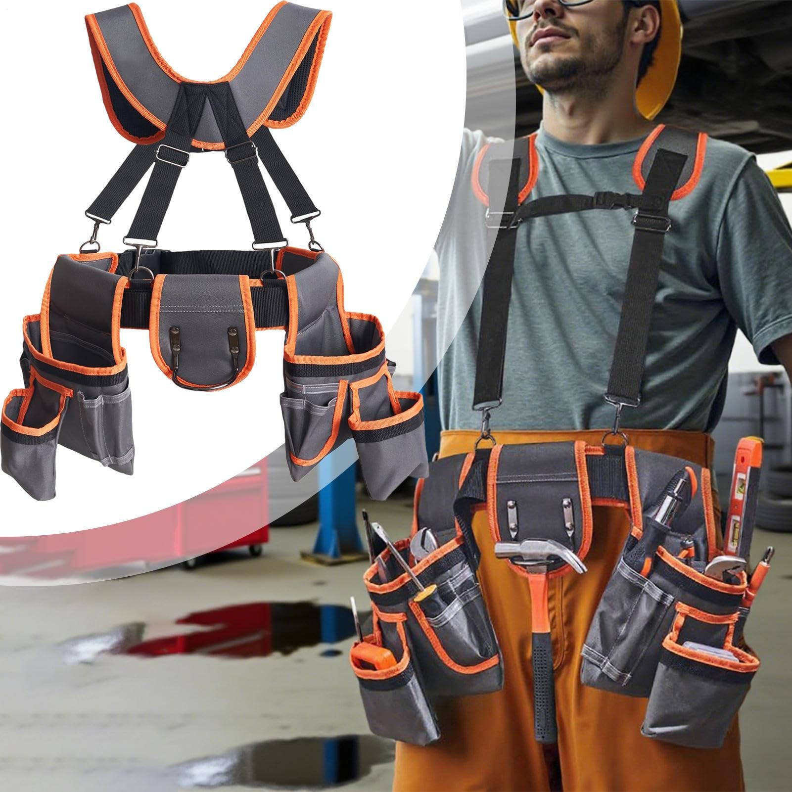 Ceinture Porte-Outils pour Charpentier - Ceinture Utilitaire