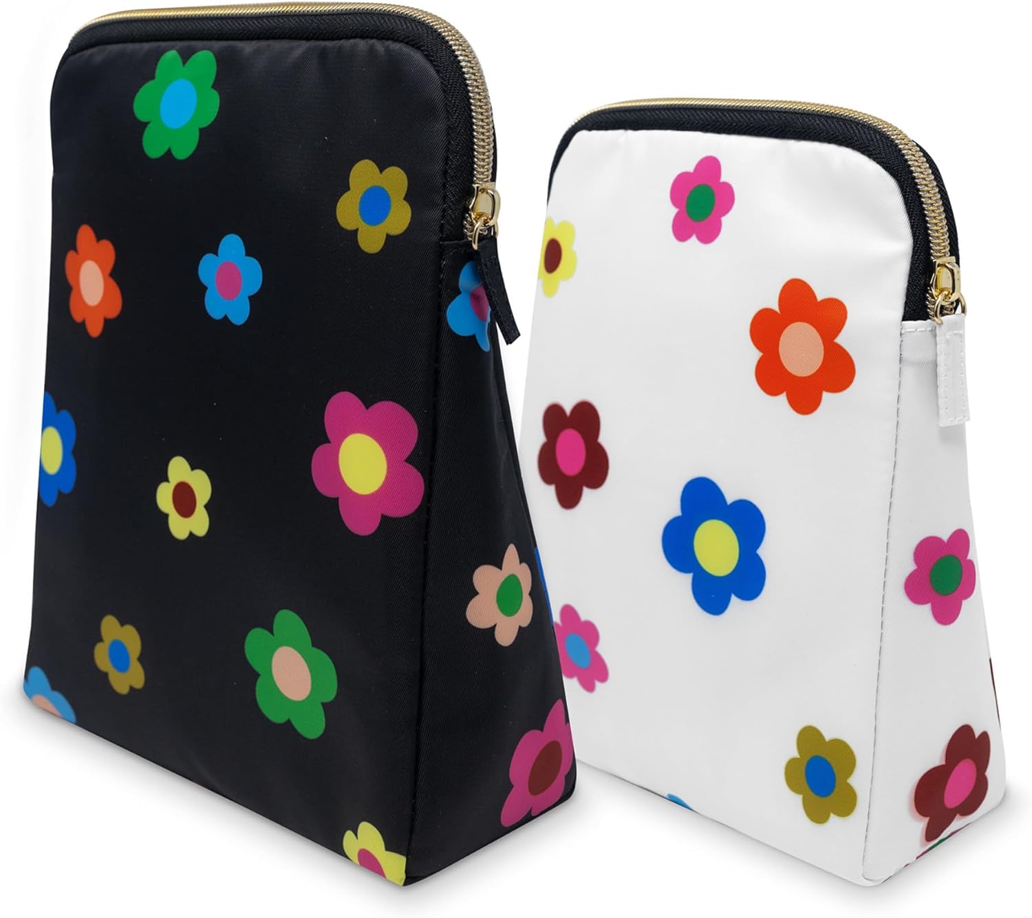 kate spade new york Insulated Snack Bag Keeper with Zipper, Reusable Thermal Sandwich Bag Holders for Lunch Bag, Gingham Garden - Image 2