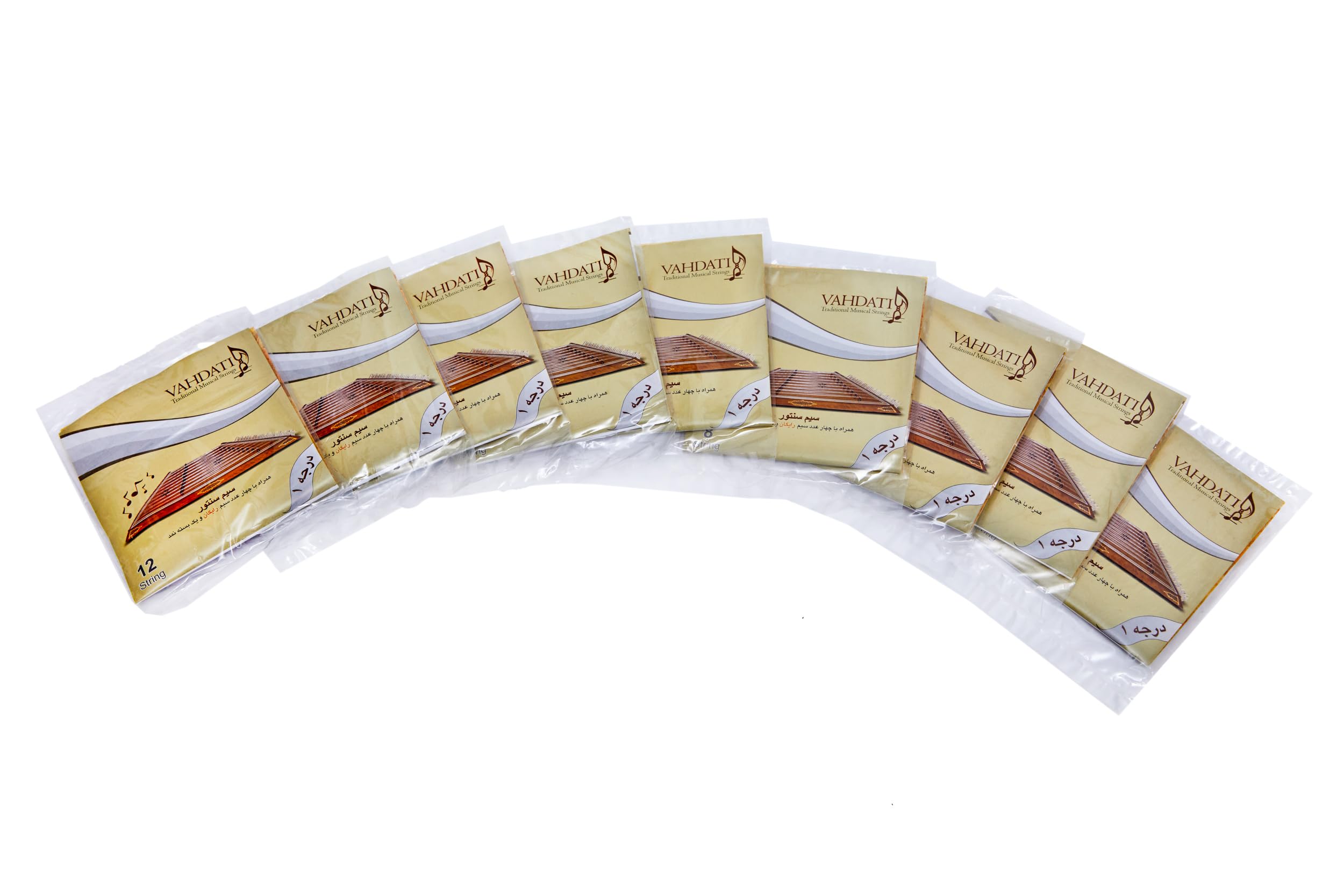 Vahdati Santur Strings Set 72-String Bronze Metal PRO Durable Resonant Tone