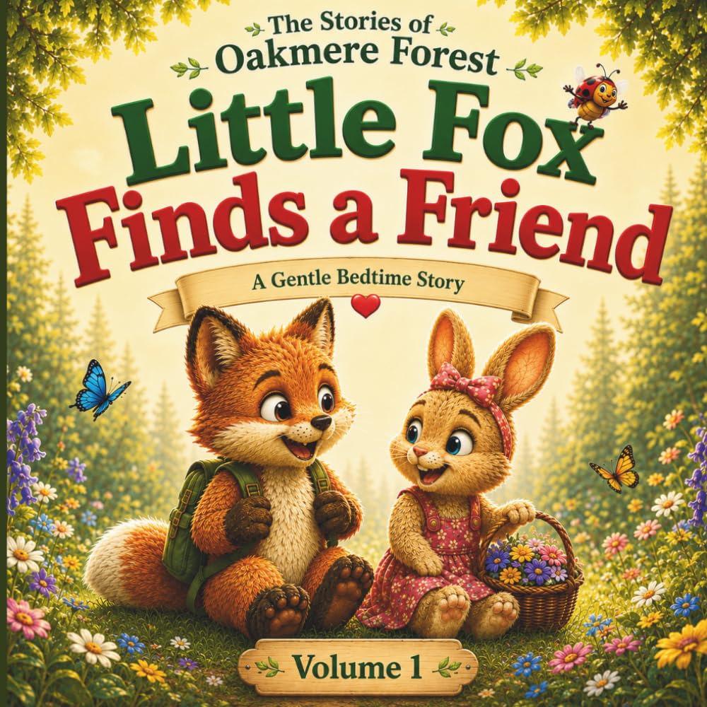 Little Fox Finds a Friend: A Gentle Bedtime Story About Friendship, Kindness and New Beginnings (The Stories of Oakmere Forest)