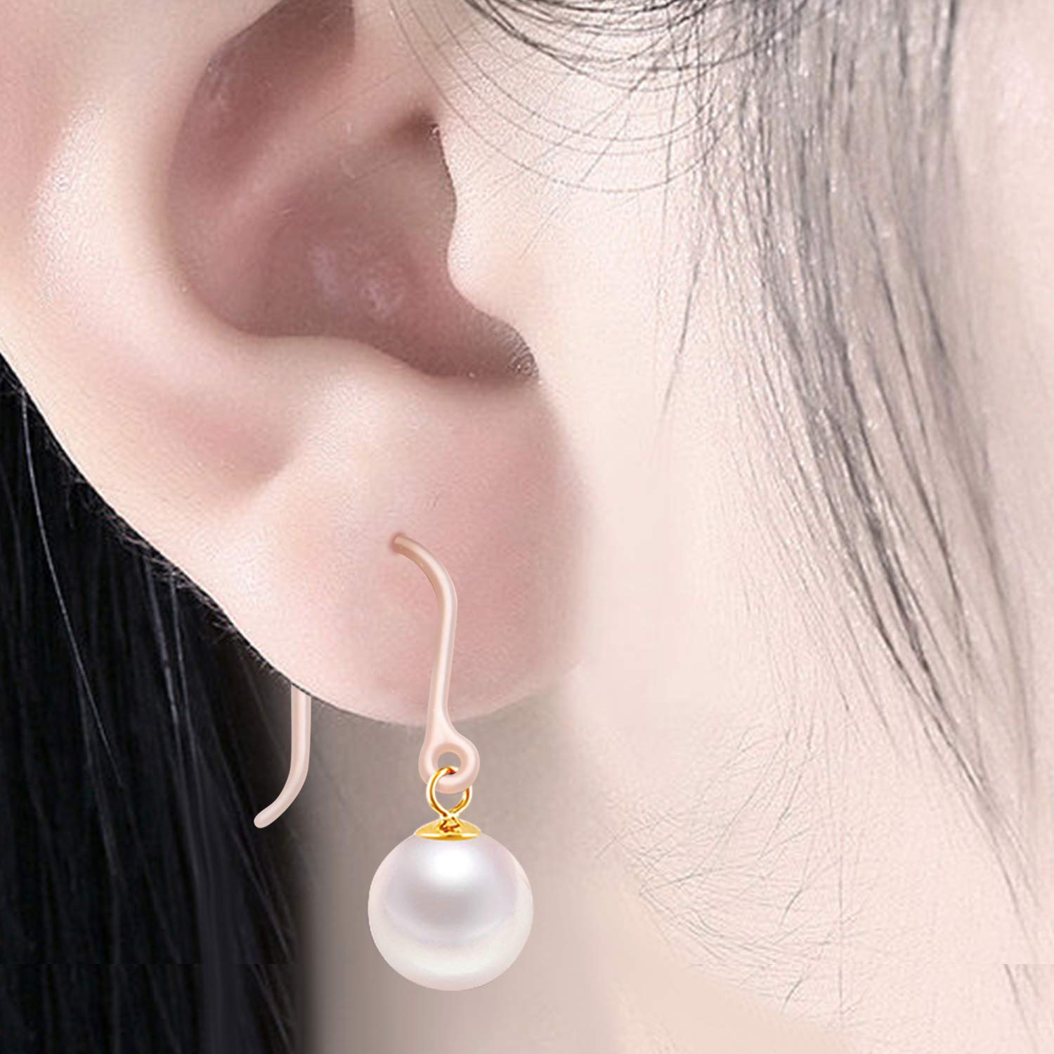 Boucles Ouvertes Fabrication Crochets Boucles D'Oreilles Or 24K - Lot De 30 - Hypoallergénique - Pour Création Bijoux Boucles Hypoallergéniques