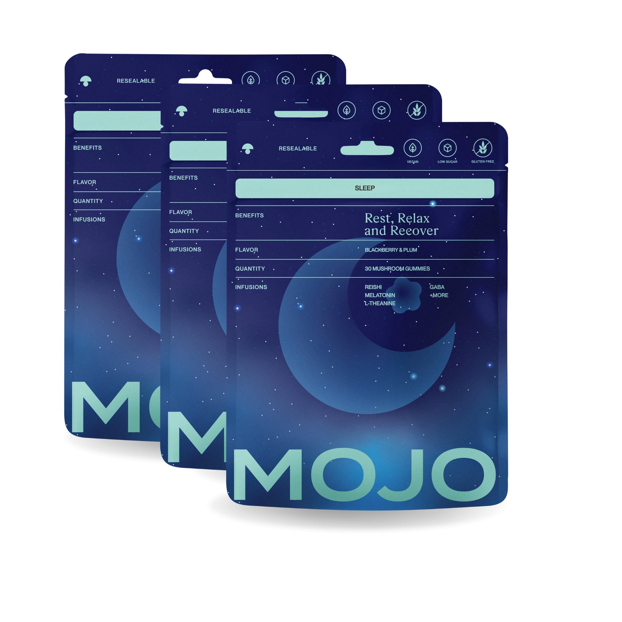 Amazon.com: Mojo Sleep Gummies - Non-Habit Forming Sleep Aid