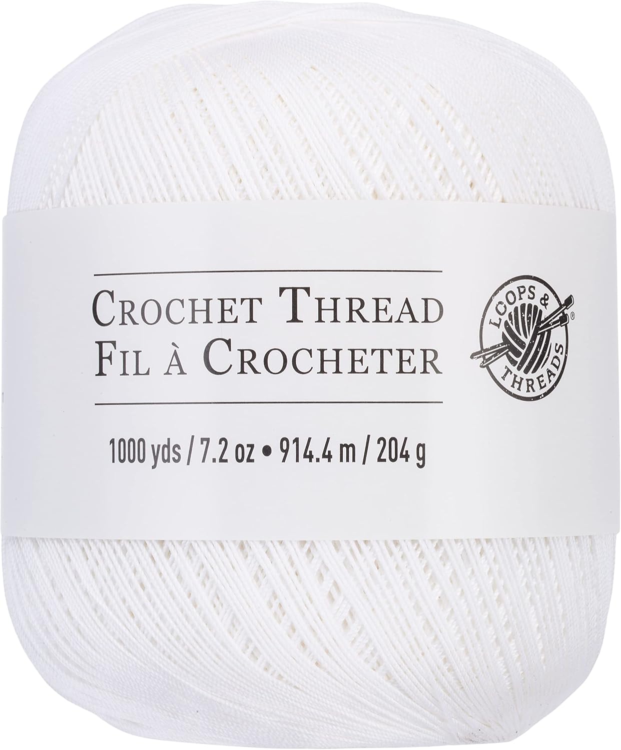 Loops & Threads Crochet Thread, 12 Pack
