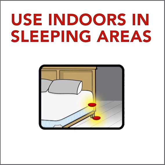 Raid Bed Bug Detector Trap, Use When Traveling or at Home, Detects Bed Bugs Early, 8 Count