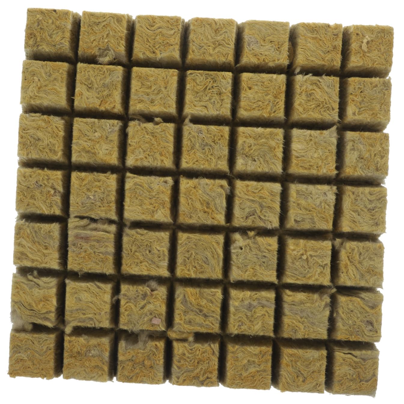 ibasenice Hydroponischer Steinwoll Stecker 36x36x40mm für Anzucht