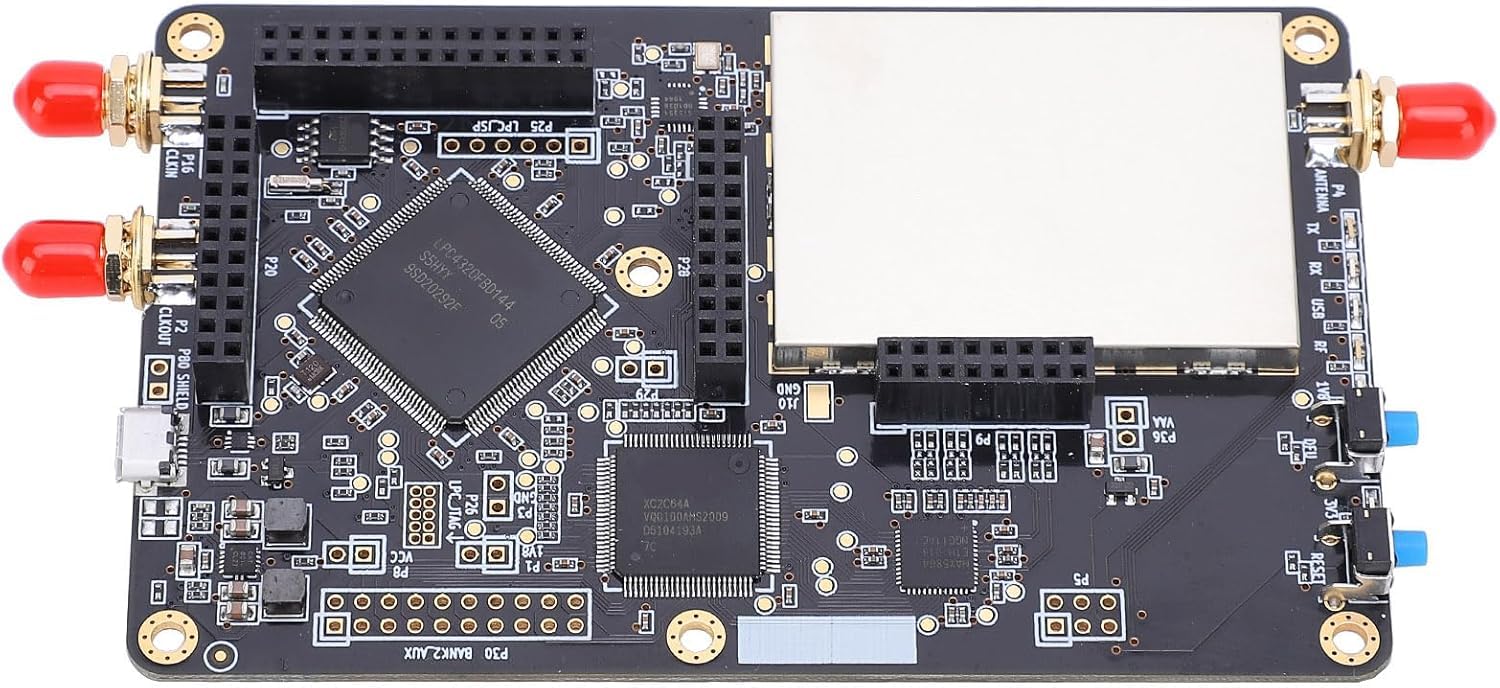 Radio definida por software de código abierto de 1 MHz-6 GHz con placa de desarrollo SDR para HackRF One, compatible con GNU Radio, SDR y más para pruebas y desarrollo
