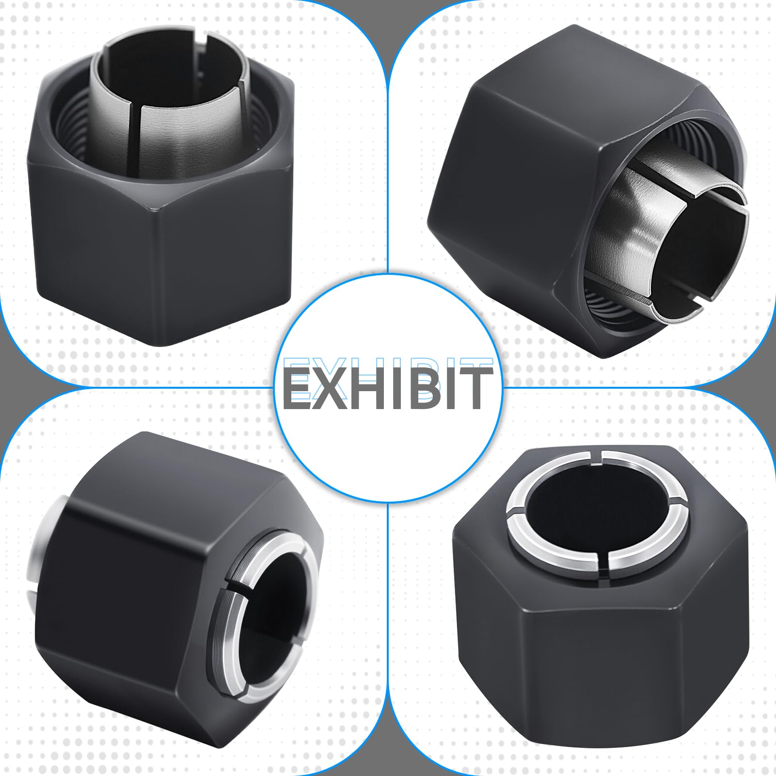 Collet And Nut (1/​​2-inch) 12.7mm For Dewalt 326286-04 | For