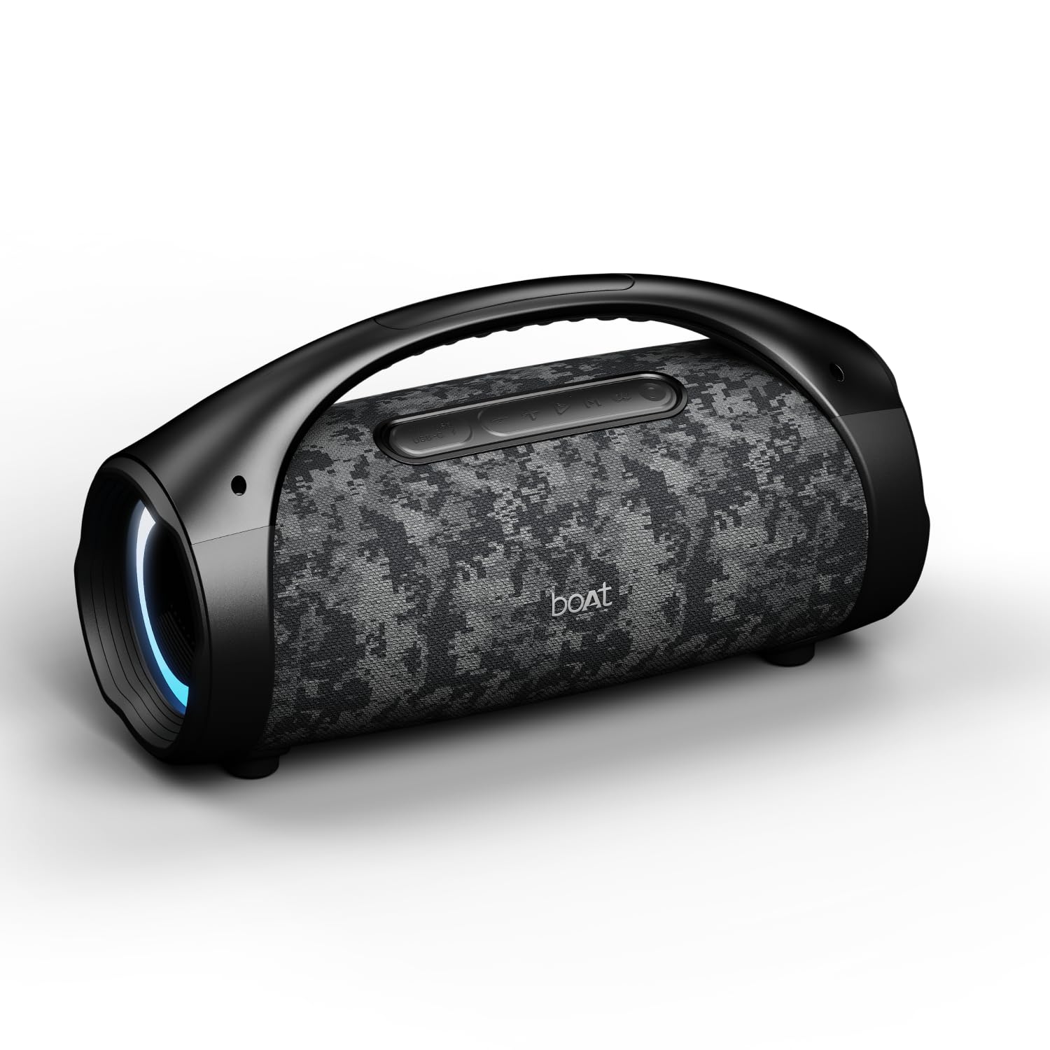 Boat Stone 900 w/ 80W Boat Signature Sound, Up to 15 Hours Playtime, IPX5 Resistant, Type-C Charging, TWS Feature, Built-in Mic, Voice Assistant Portable Wireless Bluetooth Speaker (Graphite Black)-picture-31