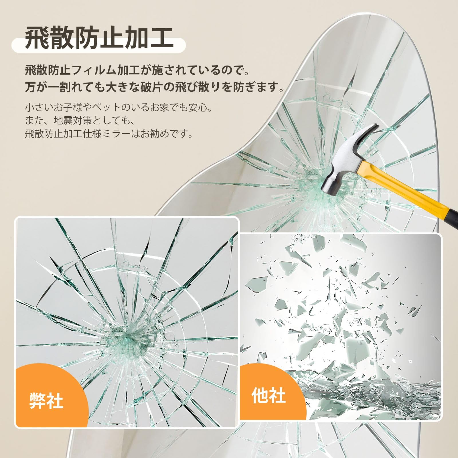 全身鏡 姿見鏡 イレギュラミラー スタンドミラー ノンフレーム立てかけ 姿見 Amazon.co.jp: 全身鏡 姿見鏡 イレギュラミラー スタンドミラー