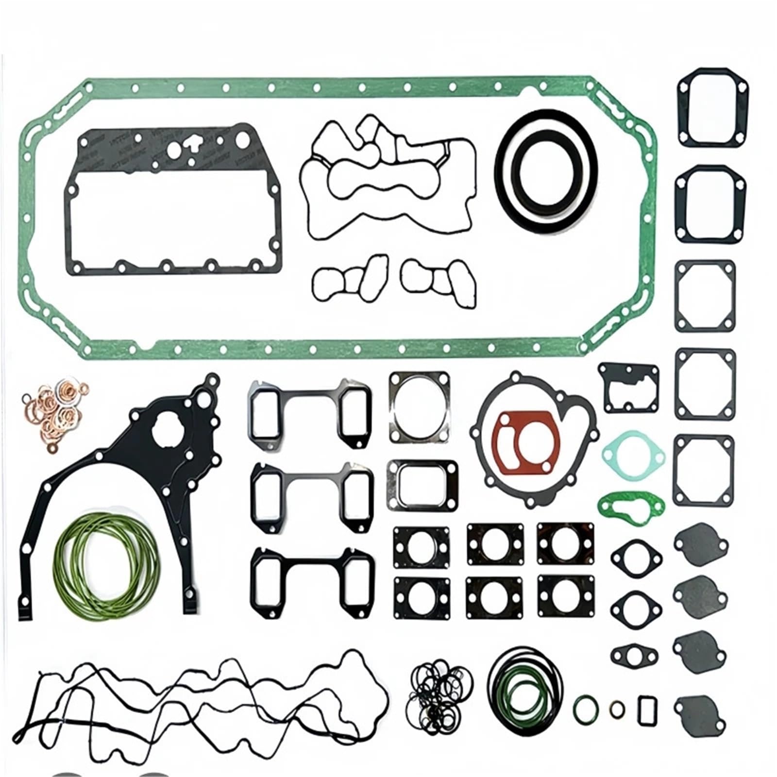 Adatto ai componenti del kit guarnizioni completo del motore Volvo D7E, paraolio dell'albero motore e guarnizione del veicolo. Guarnizioni Motore Kit revisione motore