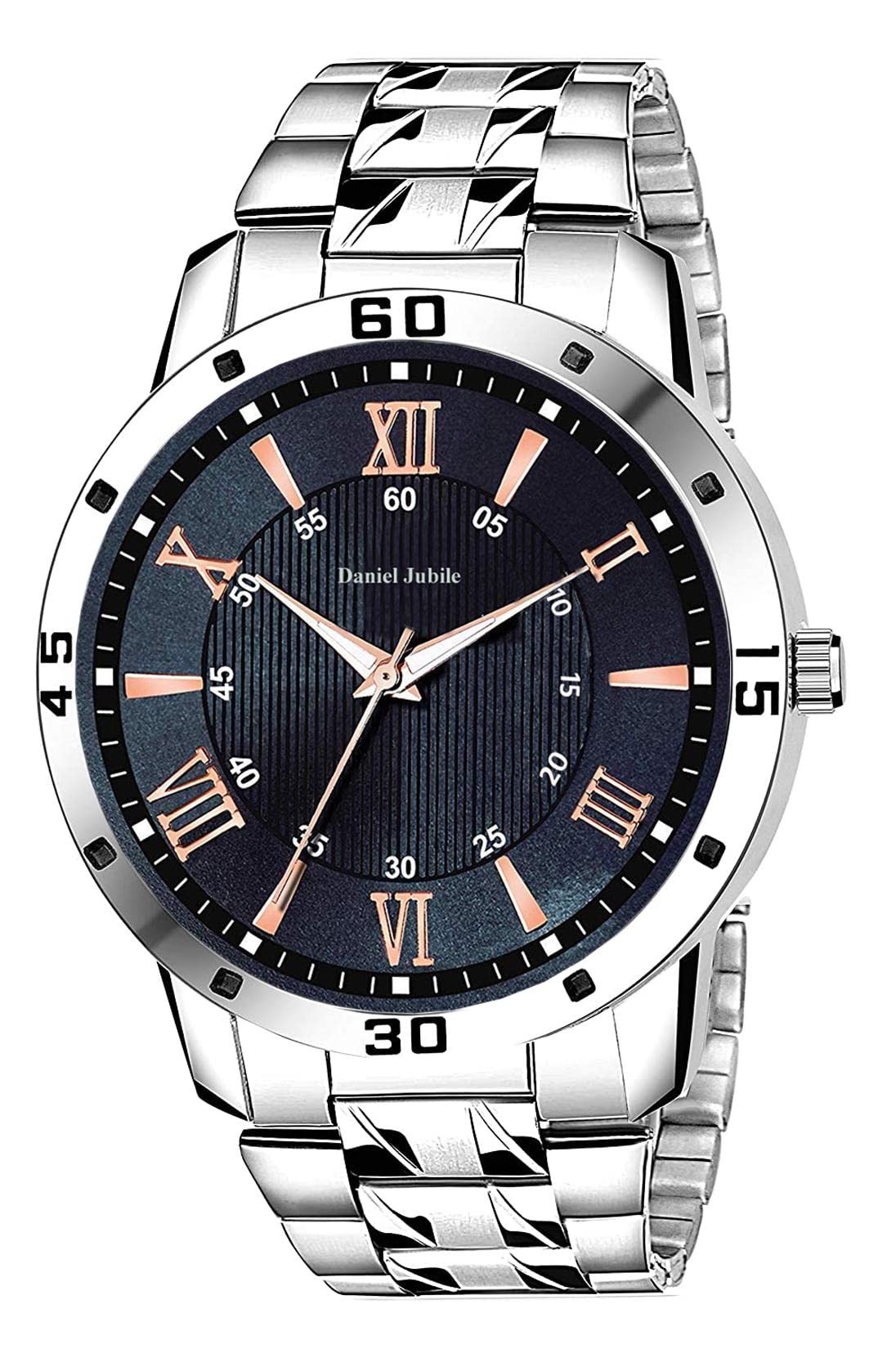 Analog Stainless Steel Chain Watch for Men (Black) (B0BXDVX97T) Amazon Price History, Amazon Price Tracker