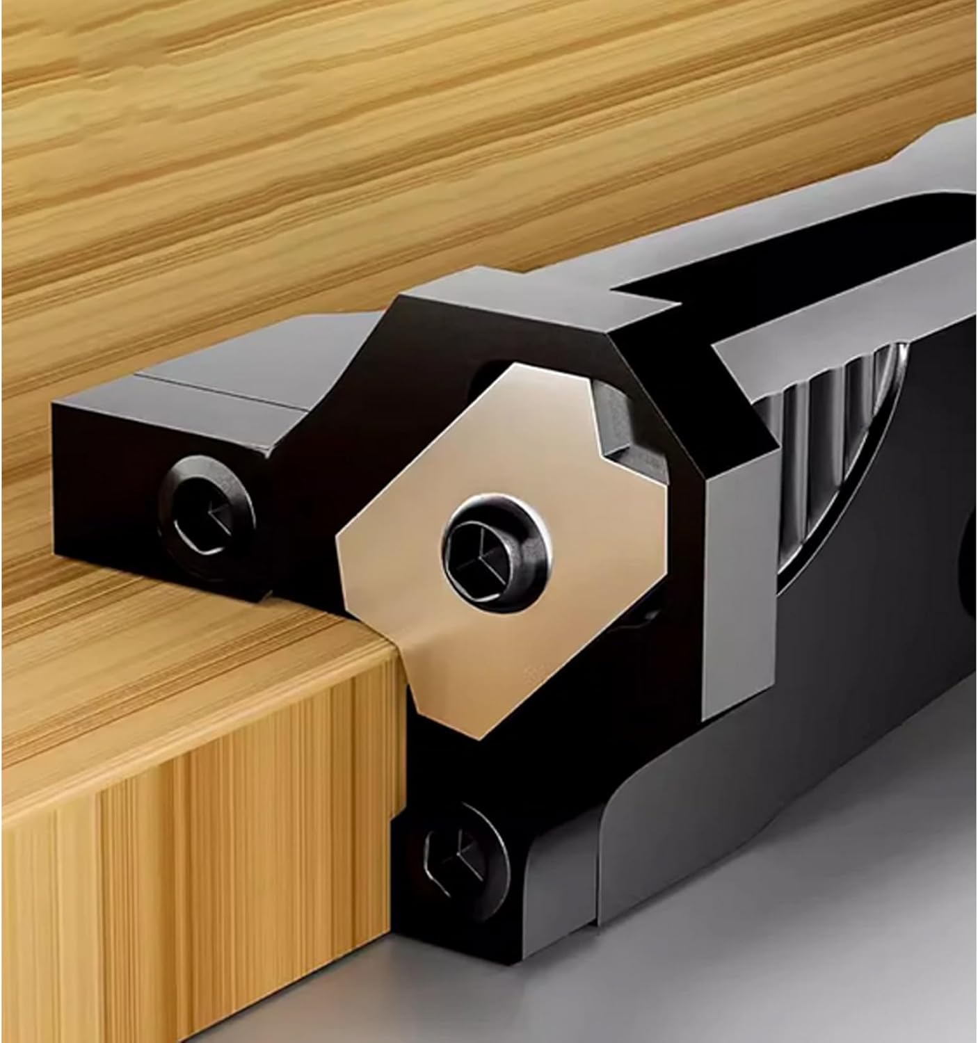 Woodworking Planer Trimmer Edgebanding Round Arc Trimmer Wood Board Manual Chamfering Tool with R1/R2/R3 Blade