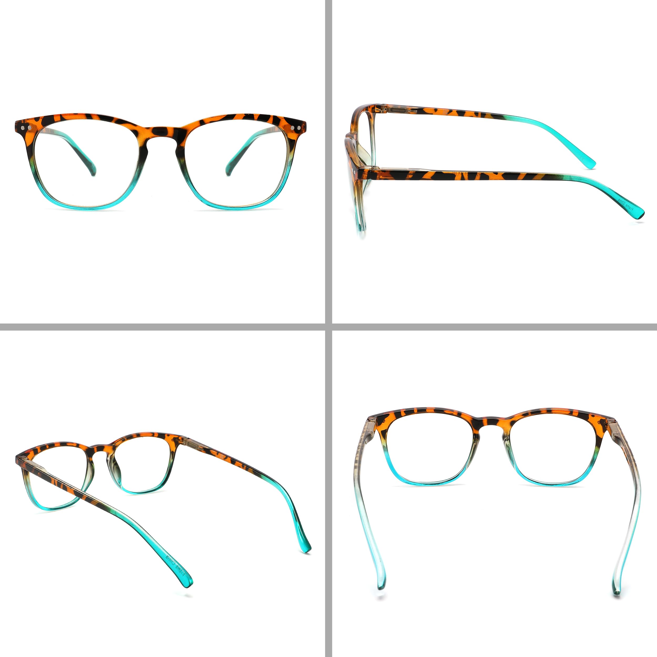 Amazon.com: 25DU 4 Pack Reading Glasses for Women Men Square 