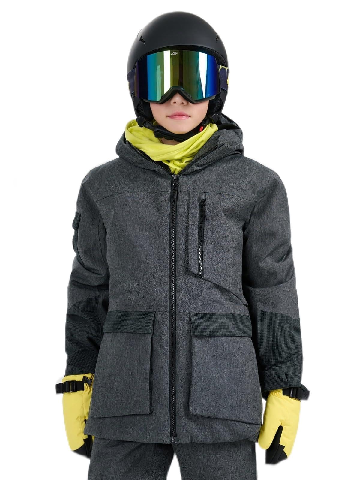 4F Kurtka snowboardowa membrana 10000 dziecięca