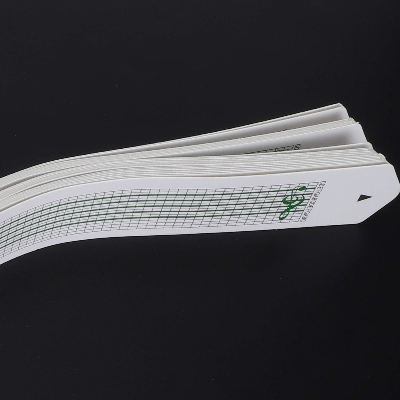 30 Fogli 15 Note Strisce Vuote di Carillon Fai da Te Spartiti Musicali a Manovella in Bianco Spartiti Perforati Nastro Musicale Amanti Del Mestiere Musicisti Regali