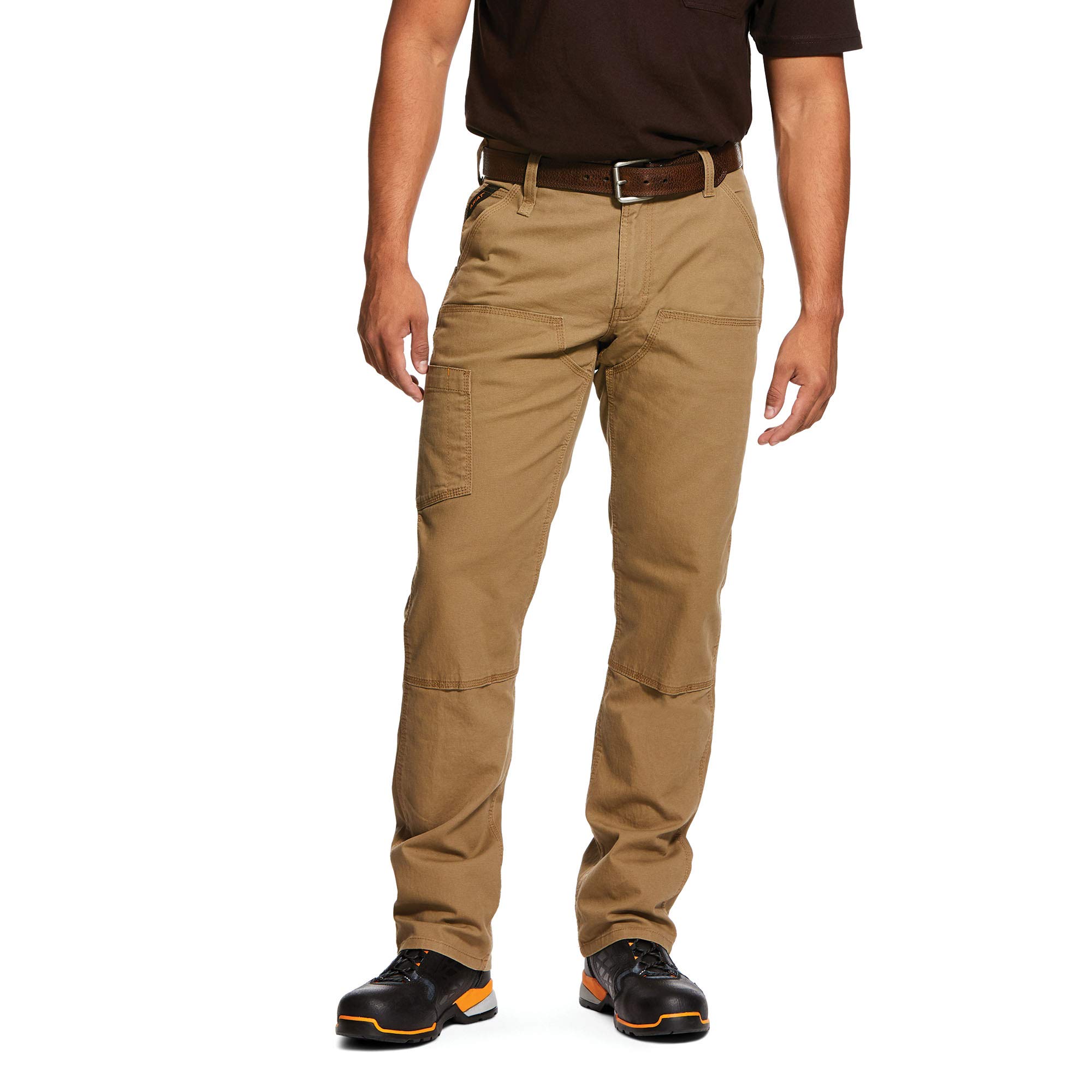 Ariat Mens Rebar M4 Relaxed Durastretch Made Tough Double Front Stackable Straight Leg Pant