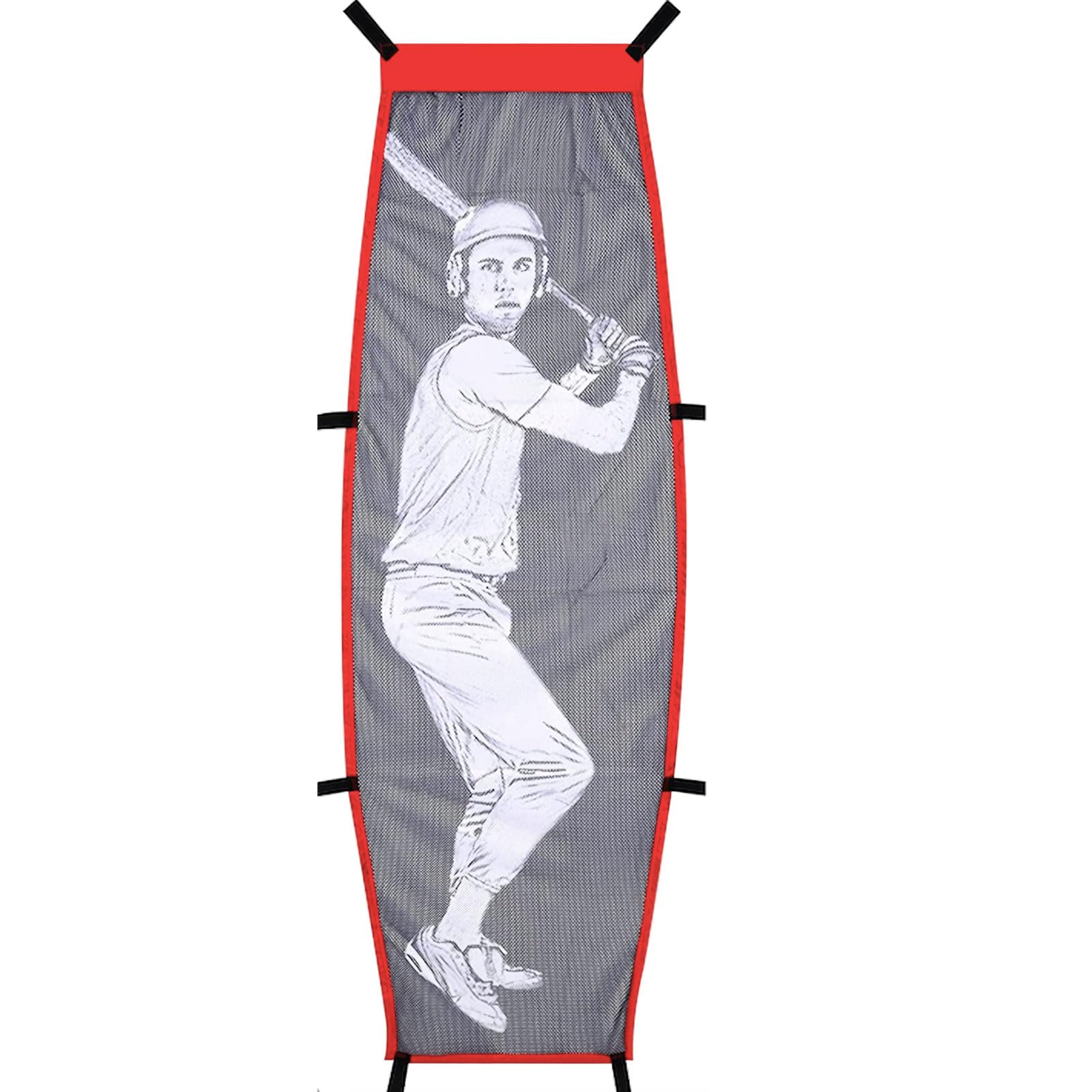 Supvision Baseball & Softball Dummy Batter Pitching Training Mannequin Pitching Target Pitching Aid for Improved Accuracy