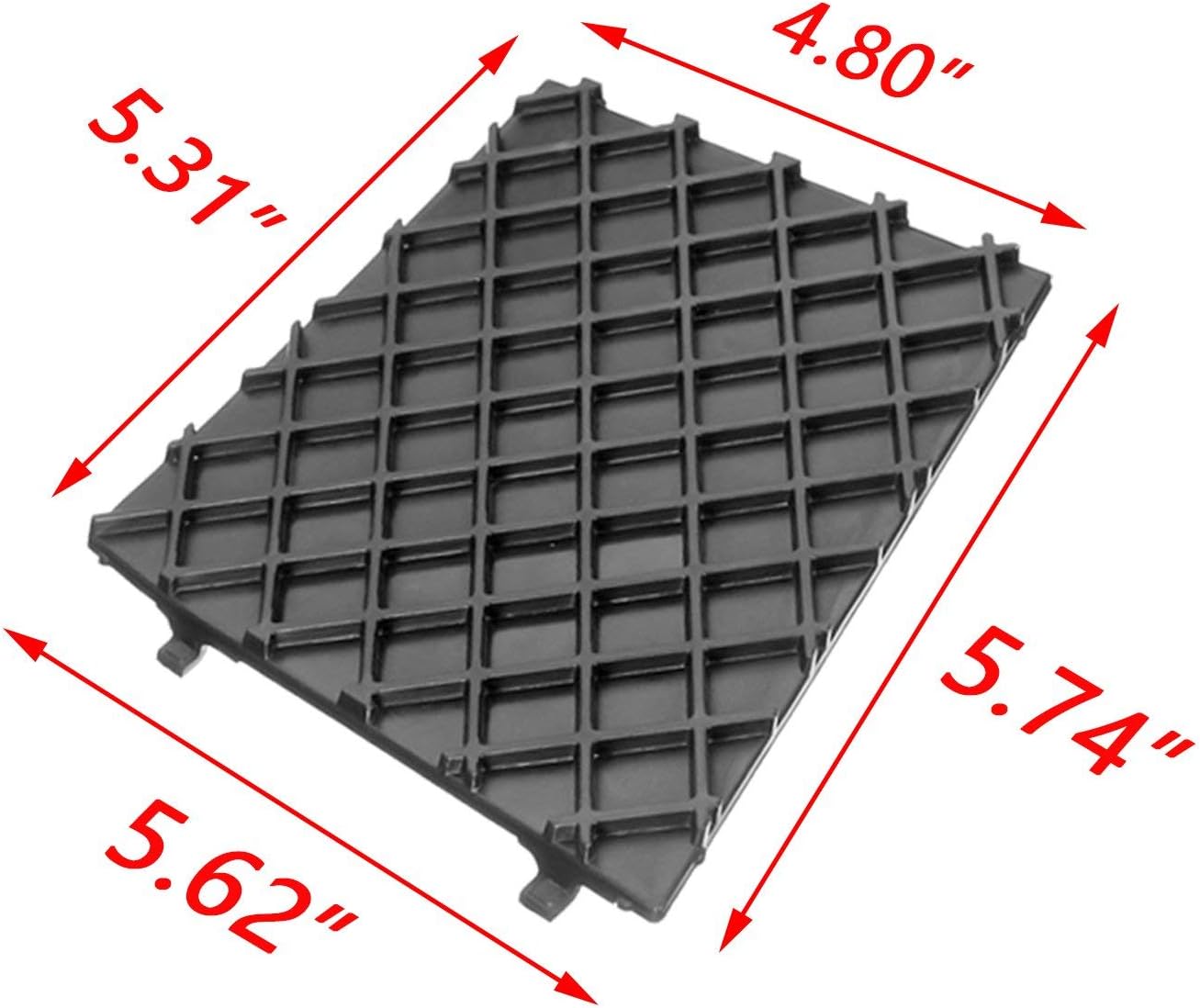 x xotic tech Front Bumper Lower Mesh Grille Cover Trims Compatible With BMW E60 E61 M Sport L+R 2004-2010