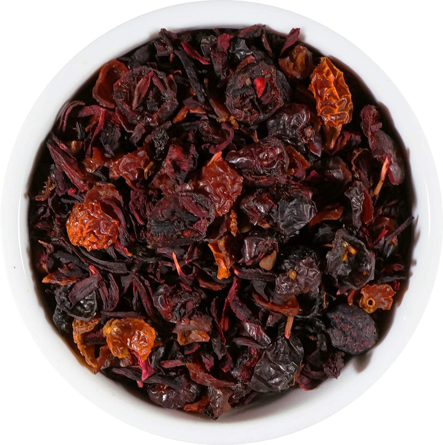 Beantown Tea & Spices - Very Berry Fruit Tea. Premium Gourmet Loose Leaf Fruit Tea. Caffeine Free. 100% Natural. (1 lb.)