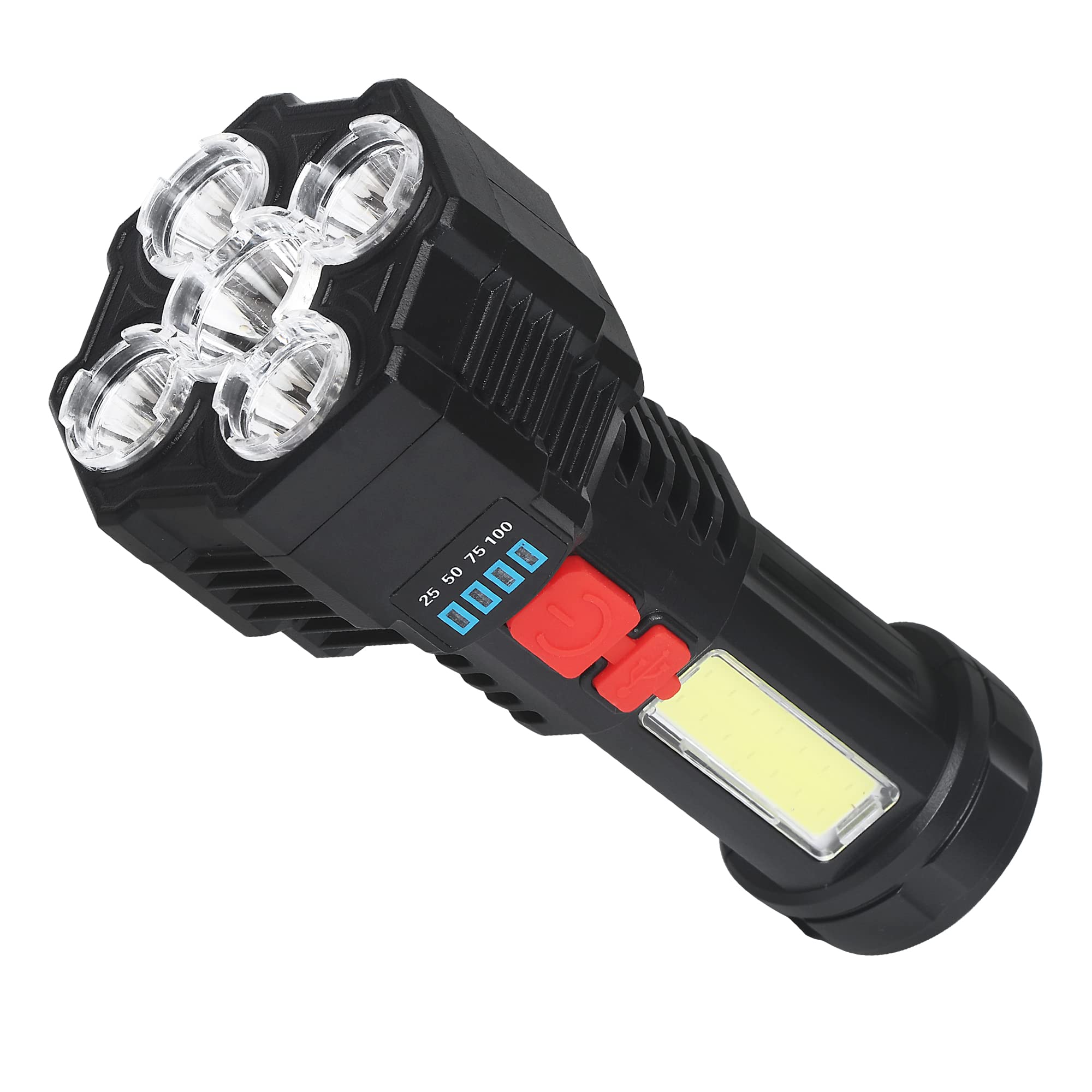 CARE 4 USB Rechargeable Mini Pocket Torch Light for Emergency (F-T25_5LED)