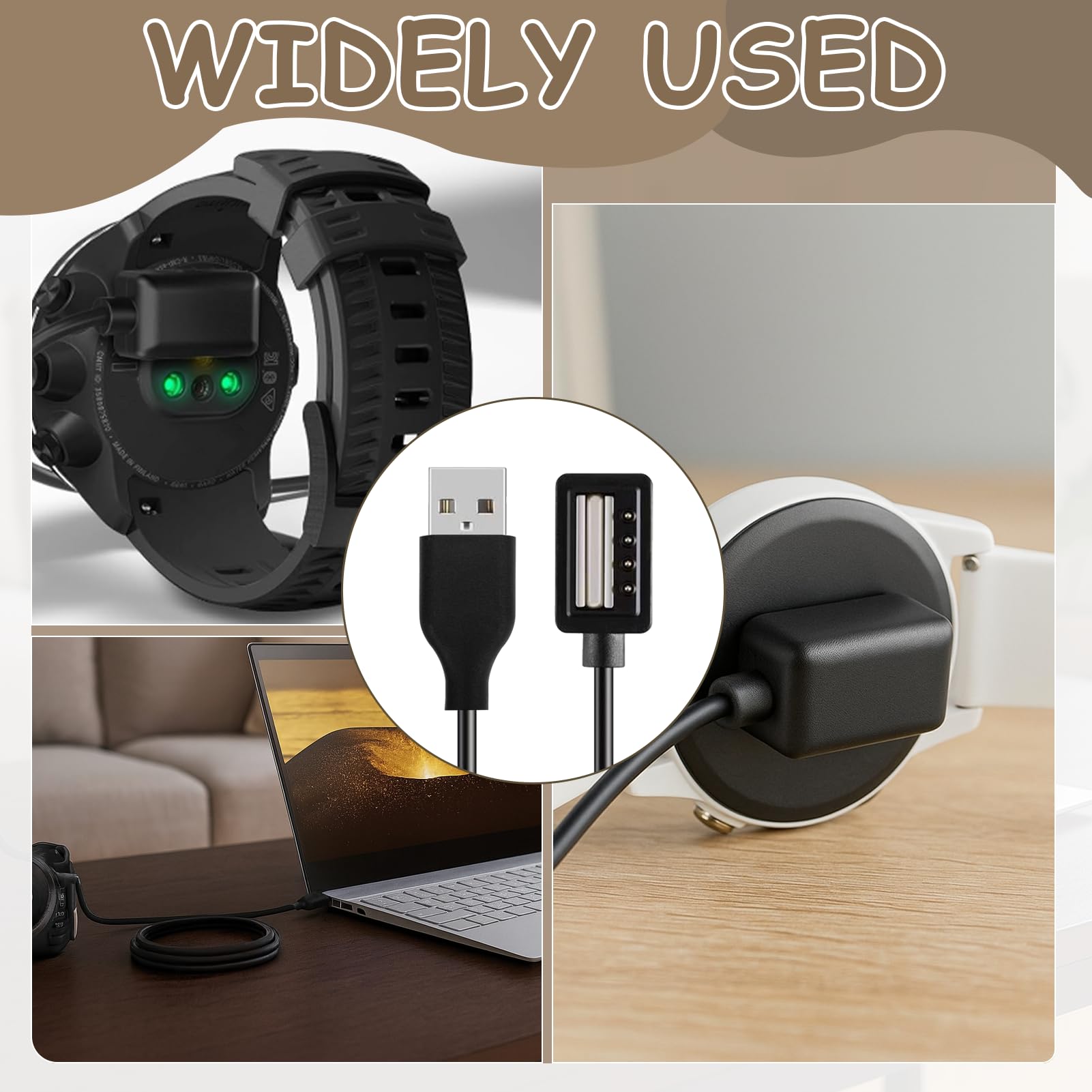 9 Baro,SUUNTO 9 Baro Câble De Charge 1M Câble De Charge Pour Montre