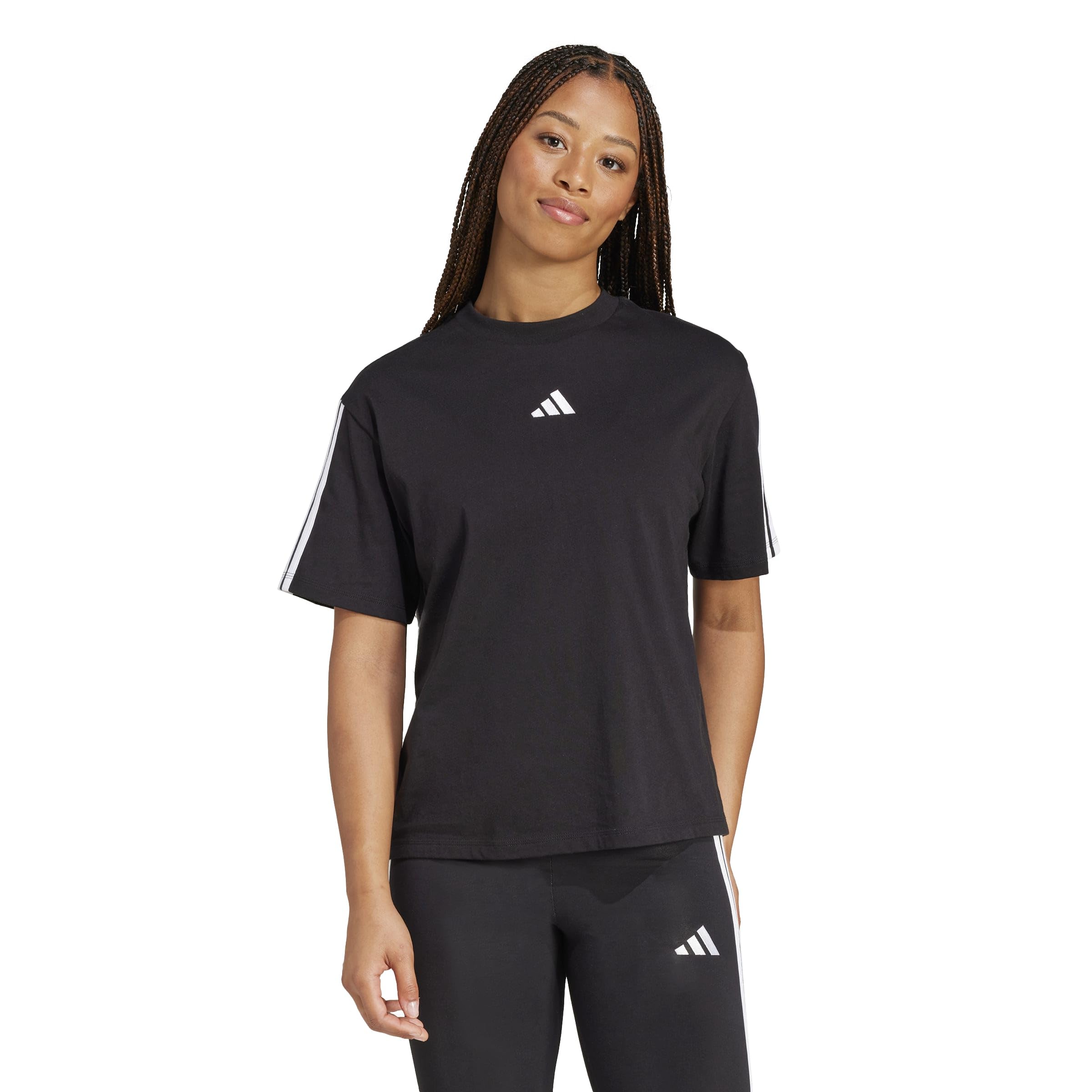 adidas Koszulka Kobiety Essentials 3-stripes Boyfriend T-shirt