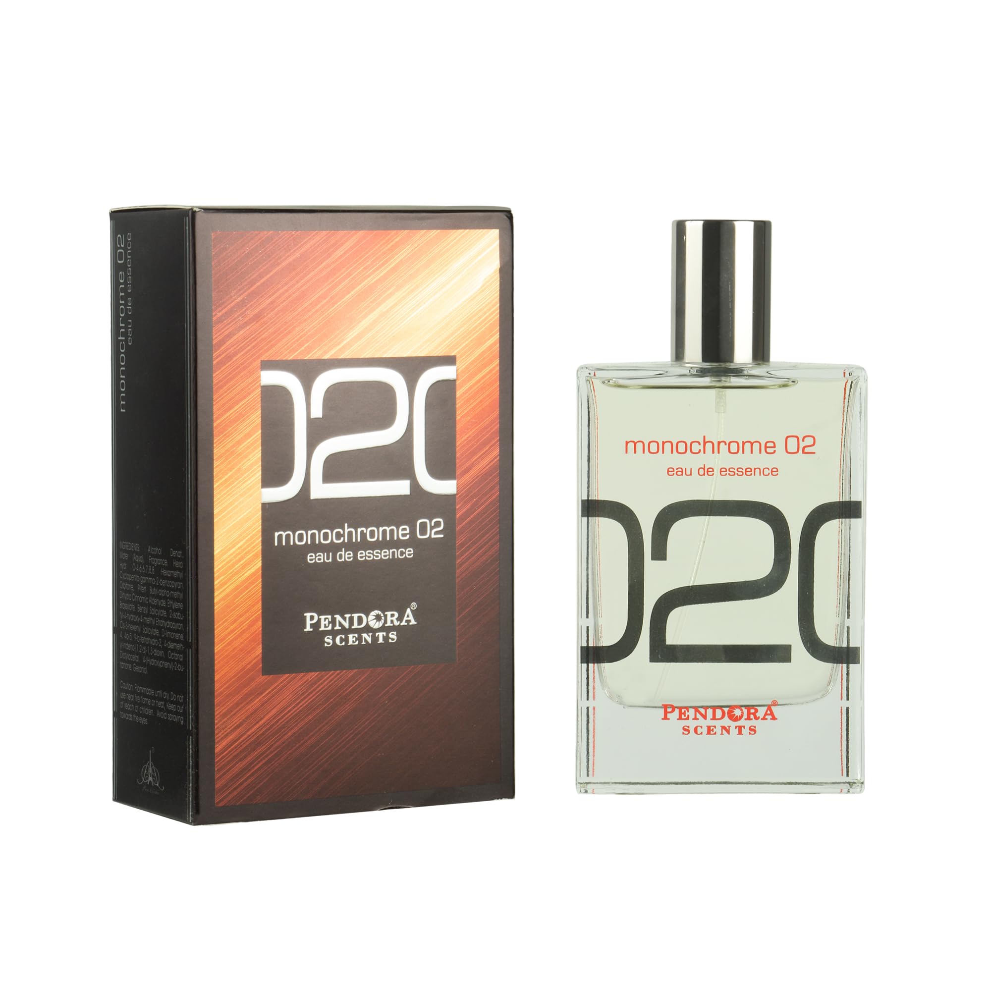 PENDORA SCENTS Monochrome 02 Perfume - 100ml | Unisex Perfume | Fragrance For Both Men & Women