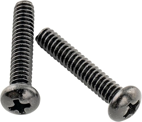 Miniatura 4 de Musiclily Tornillos de montaje básicos de rosca métrica de metal de 0.110 x 0.669 in para Strat StratocasterTele Telecaster guitarra eléctrica,