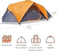 Vista 5 de Yaxa Basics Tienda de Campaña, Diseño de Domo para 3 Estaciones con Sobretecho