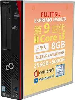 Amazon.co.jp: 【整備済み品】富士通 ESPRIMO D588/B インテル Core i3