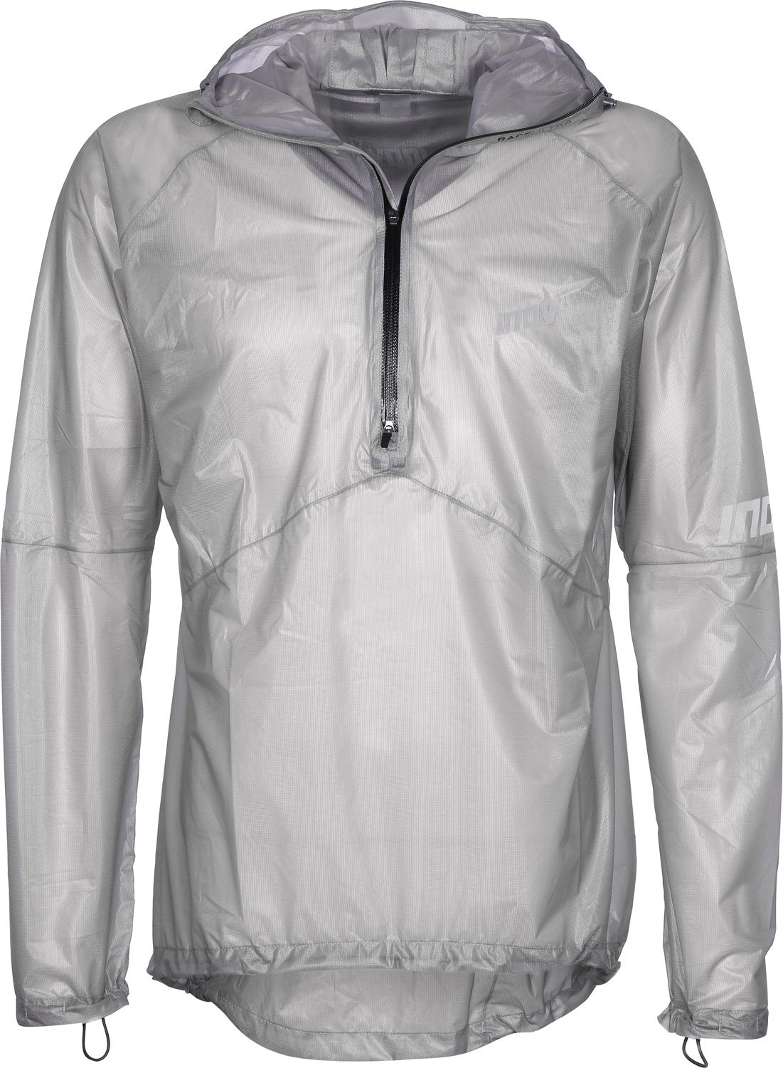 登山用品 inov-8 RACE ULTRASHELL HZ U GARGOYLE TRA inov-8 Adult Race Ultrashell Jacket, Gargoyle/Transparent, Large